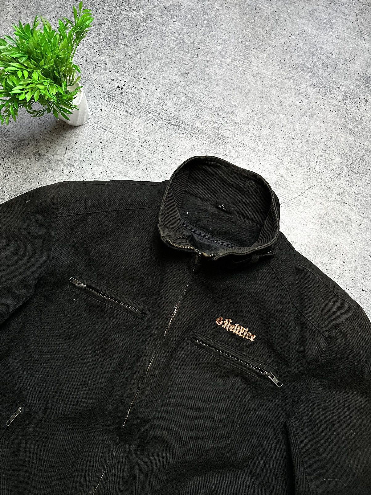 Harley Davidson × Vintage Vintage Harley Davidson USA Motorcycle Moto Jacket Size US L / EU 52-54 / 3 - 4 Thumbnail
