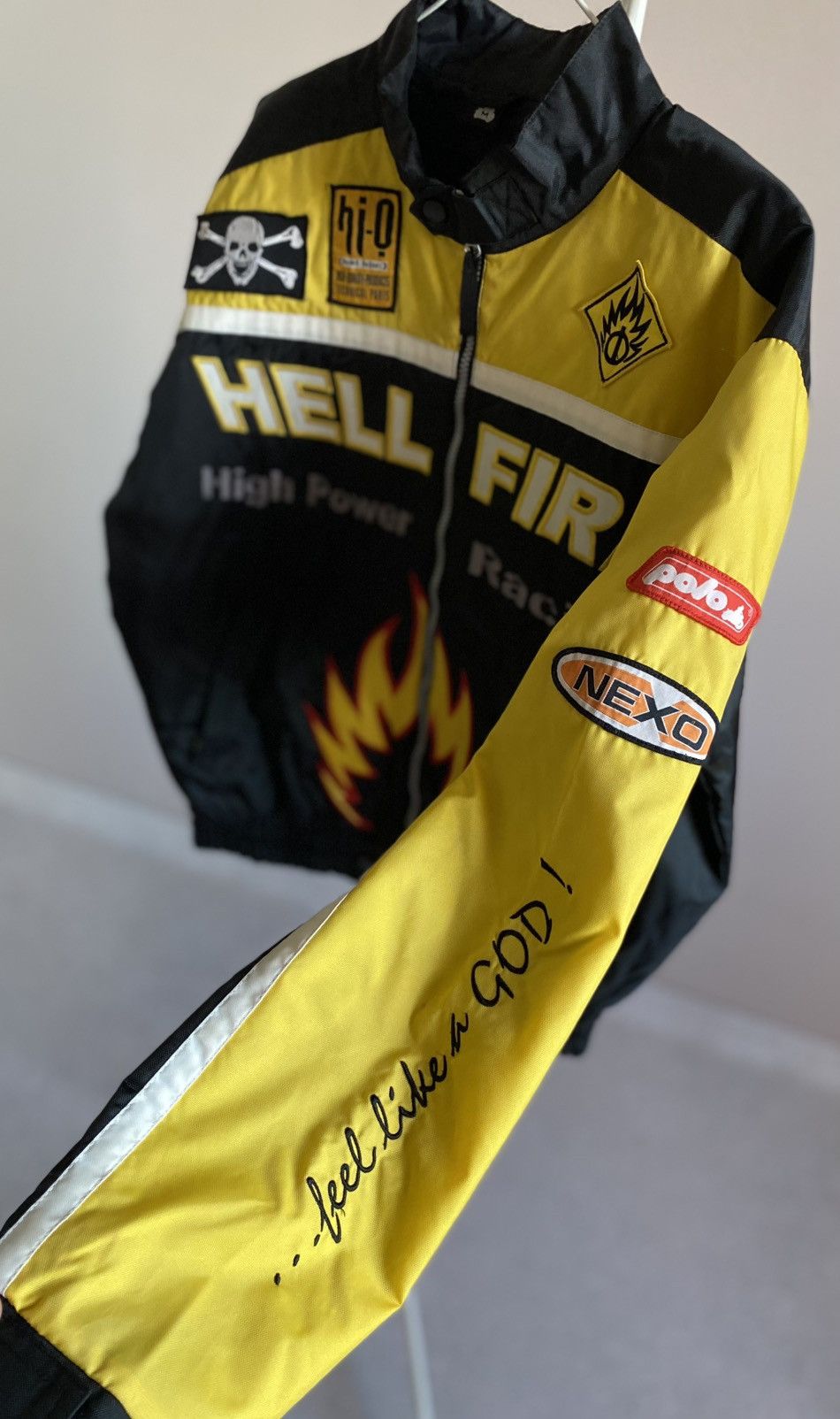 Vintage Vintage HELLFIRE Hell Fire High Power Racing Jacket Coat Size US M / EU 48-50 / 2 - 10 Thumbnail