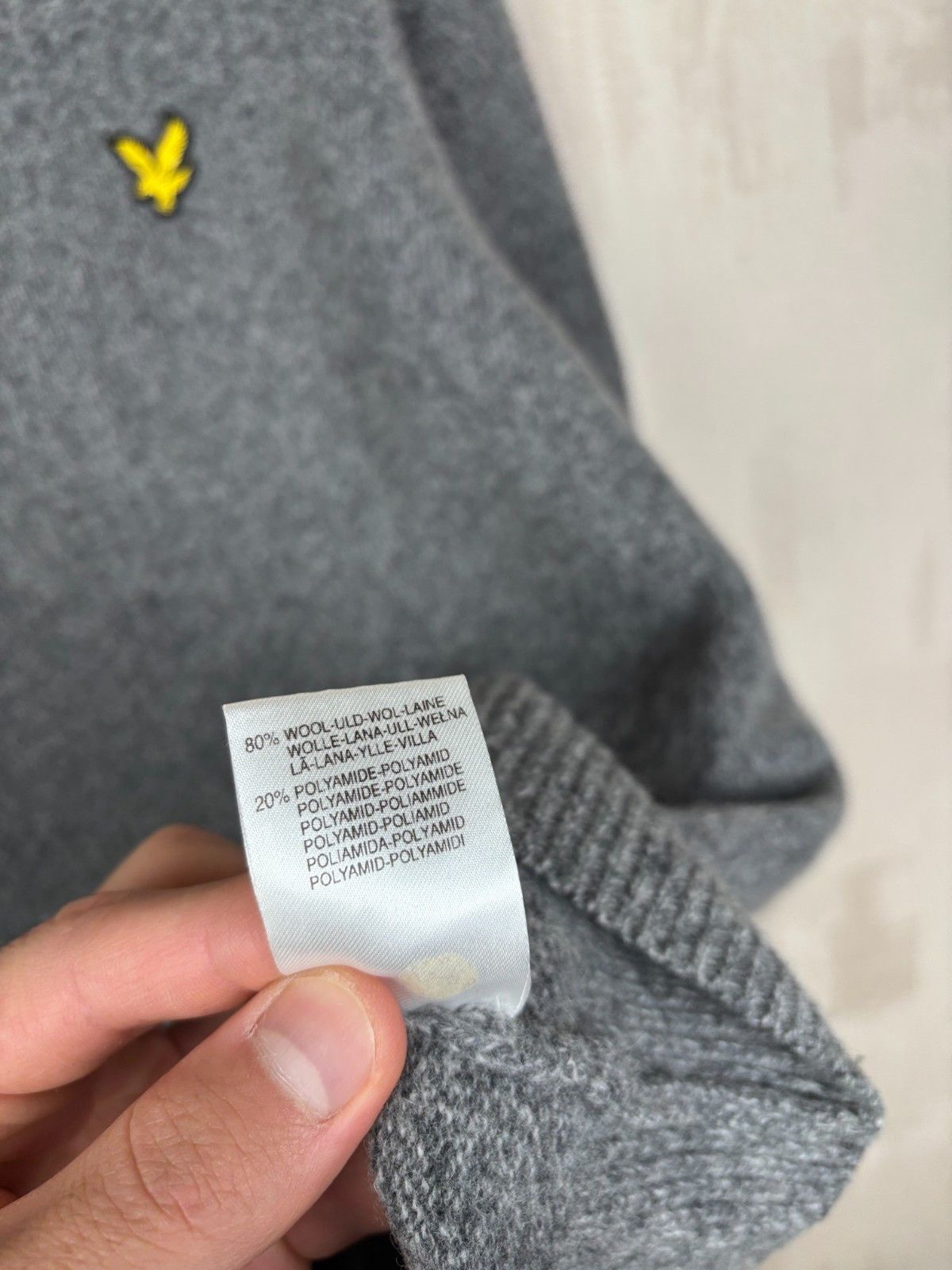 Lyle & Scott Lyle & Scott Crew Neck Wool Blend Sweater Size XL - XXL Size US XL / EU 56 / 4 - 9 Thumbnail