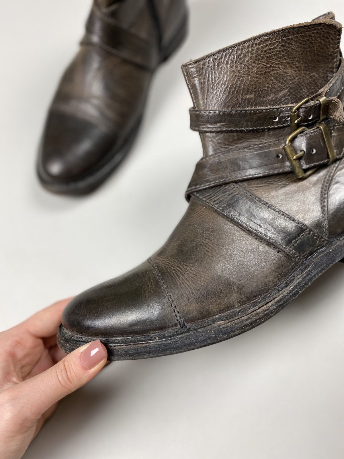 MoMA MOMA ladies avant-garde leather ankle biker boots size 38 Size US 8 / IT 38 - 12 Thumbnail