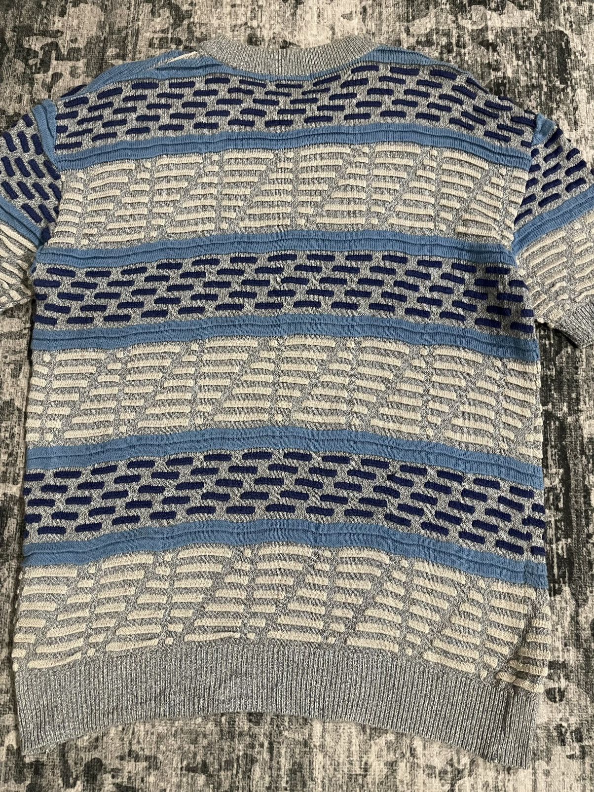 Issey Miyake Issey Miyake Short Sleeve Knit Size US L / EU 52-54 / 3 - 11 Thumbnail