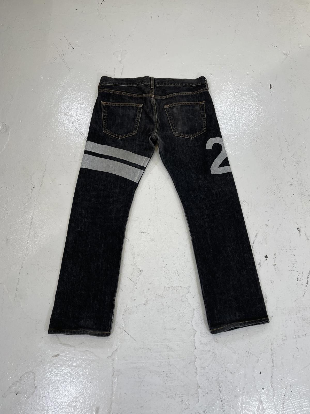 Junya Watanabe 2002 Junya Watanabe CDG “25” Denim Jeans Size US 32 / EU 48 - 2 Thumbnail