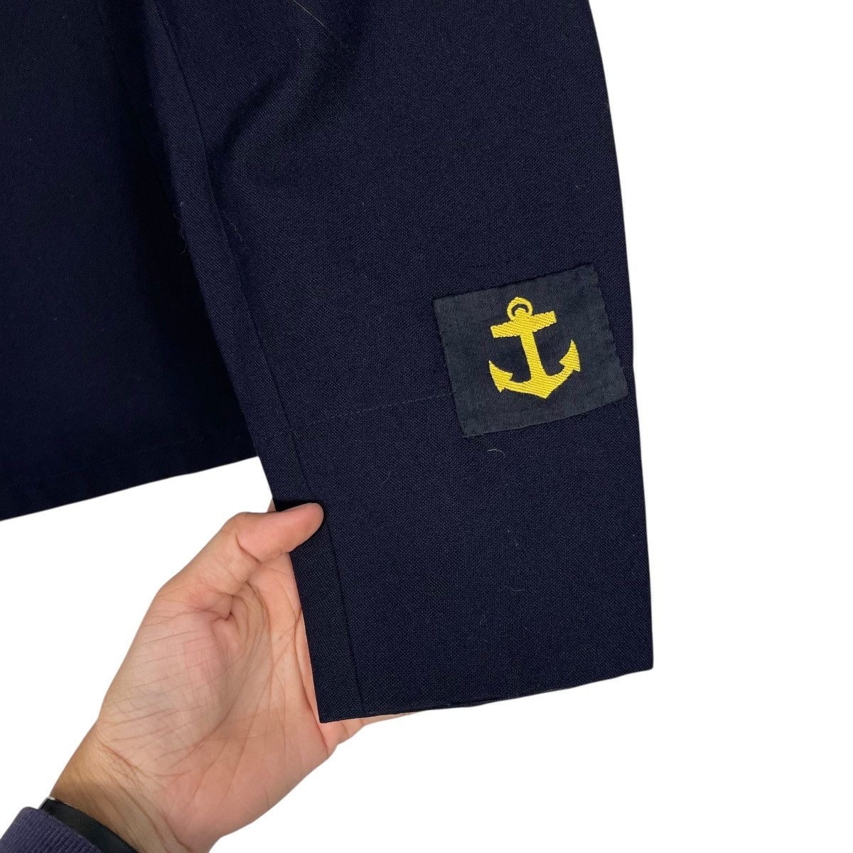Vintage Vintage 70s Swedish Navy Sailor Pullover Size US M / EU 48-50 / 2 - 10 Thumbnail