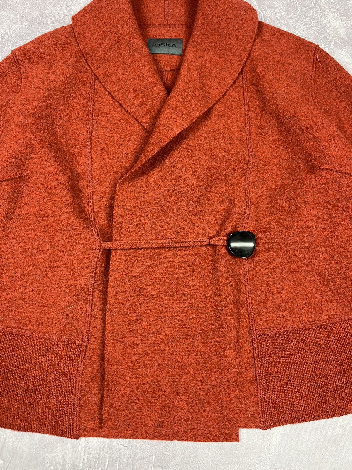 OSKA Oska Avant garde wool cropped coat size 1 Size S / US 4 / IT 40 - 3 Thumbnail
