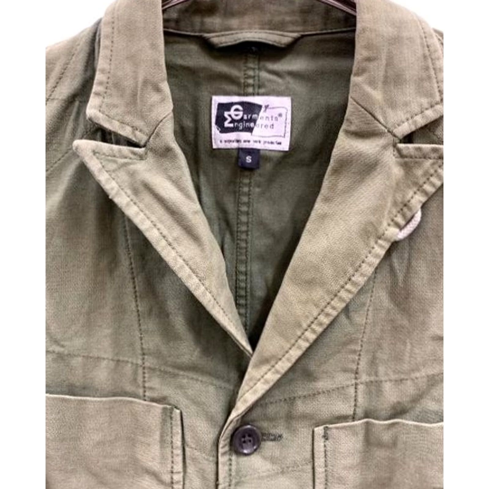 Engineered Garments Engineered Garments MILITARY Bedford Jacket Men Color Green Size S Used Jacket Size US S / EU 44-46 / 1 - 3 Thumbnail