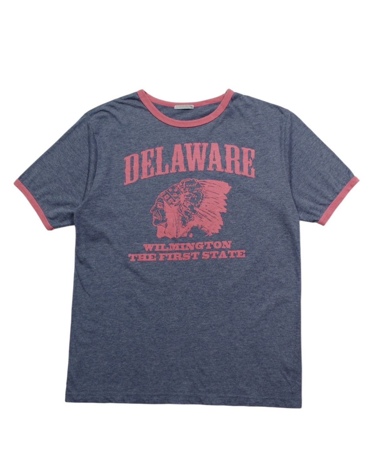 Uniqlo × Vintage GU BY UNIQLO DELAWARE RINGER TEE Size US M / EU 48-50 / 2 - 1 Thumbnail