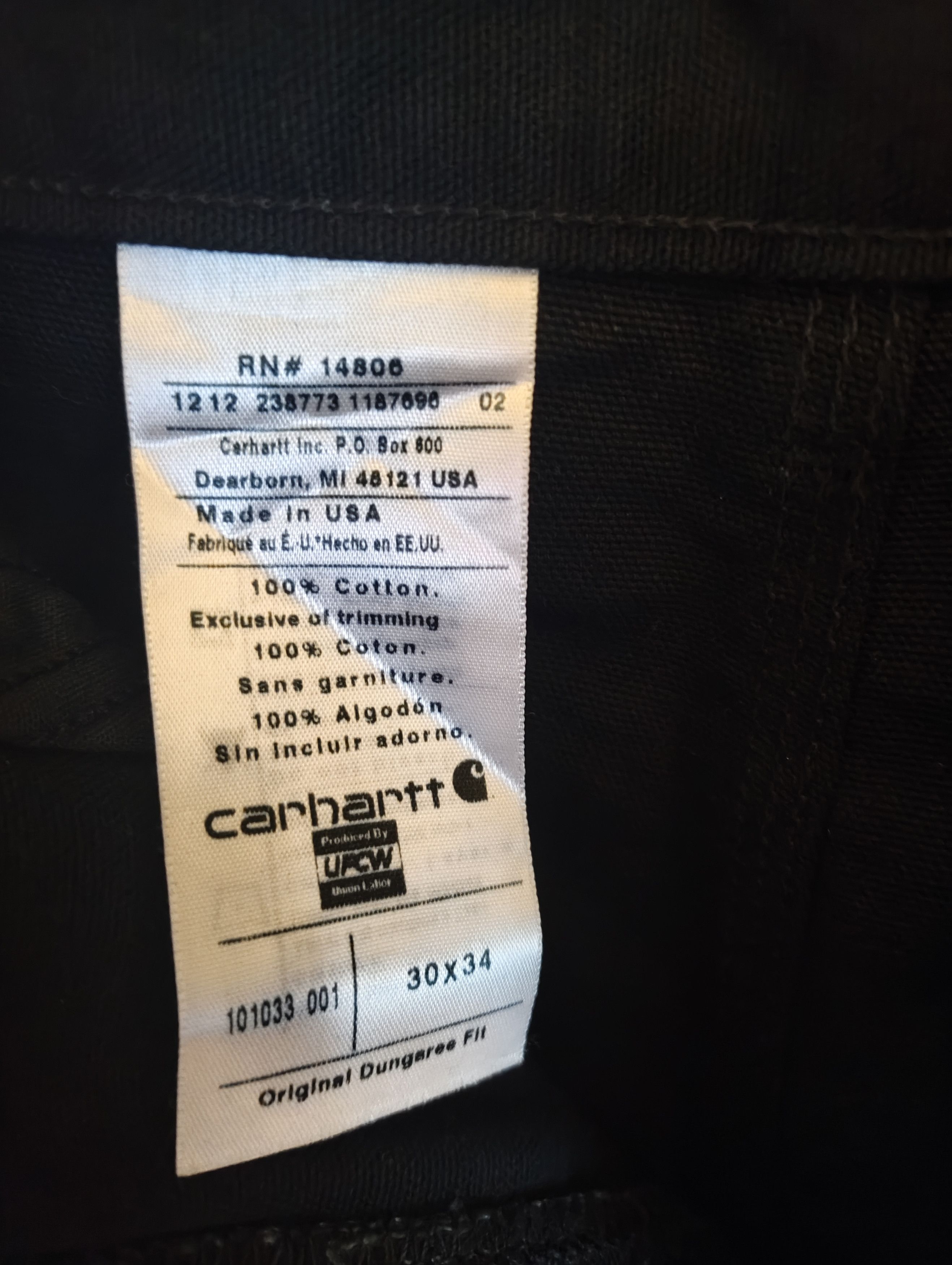 Carhartt CARHARTT X CHRYSLER double knee IFD made in USA pants Size US 30 / EU 46 - 5 Thumbnail