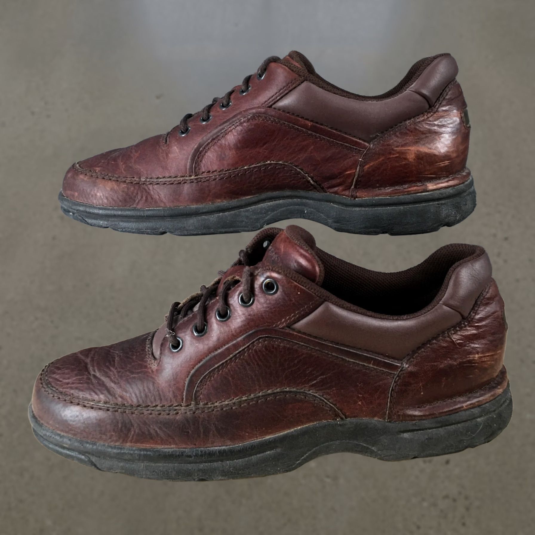Rockport Rockport Eureka Shoes Mens 12 Walking Sneakers Leather Brown Casual Sneakers Leather Brown Rockport Eureka Mens 12 Size US L / EU 52-54 / 3 - 1 Thumbnail