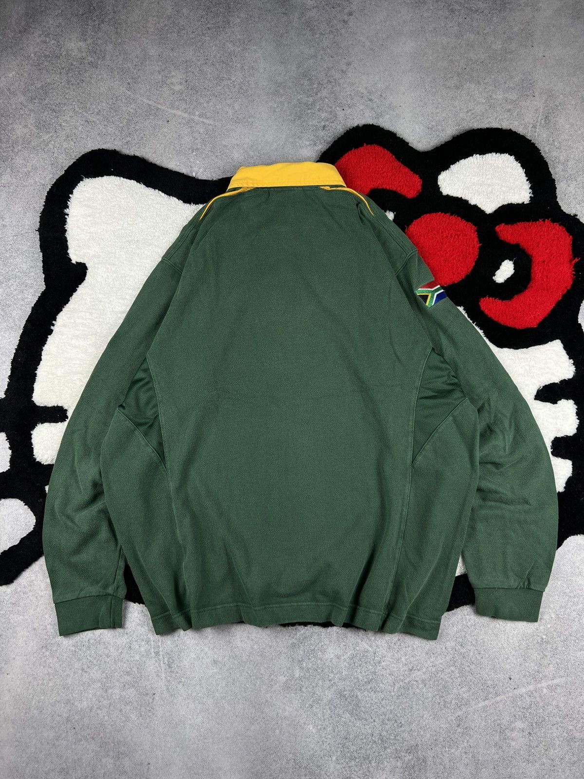 Nike Vintage Nike 2003 South Africa Rugby World Cup Long Sleeve Size US XXL / EU 58 / 5 - 13 Thumbnail