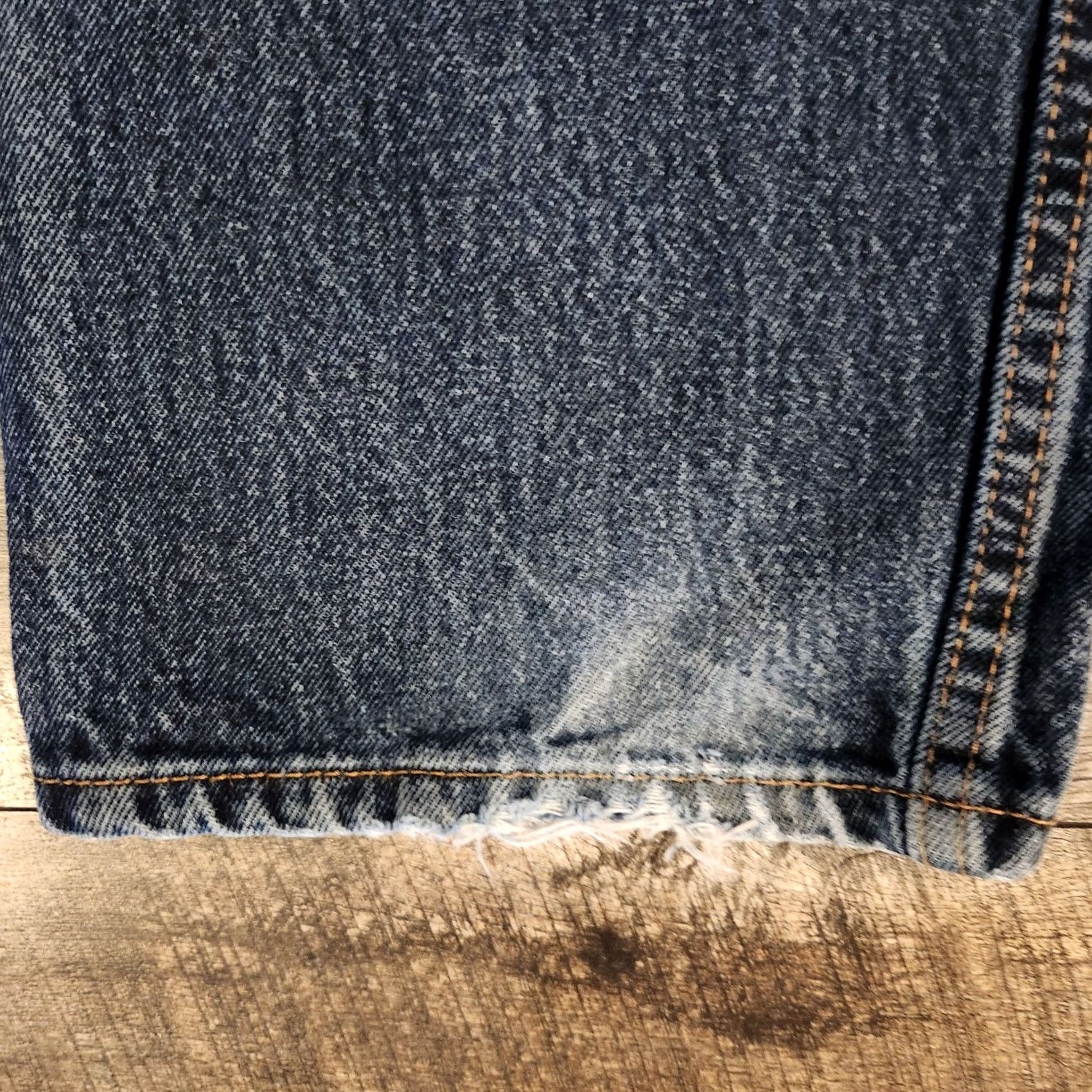 Levi's Levi's 505 Jeans Mens 36X32 Blue Regular Straight Medium Wash Denim Size US 36 / EU 52 - 8 Thumbnail