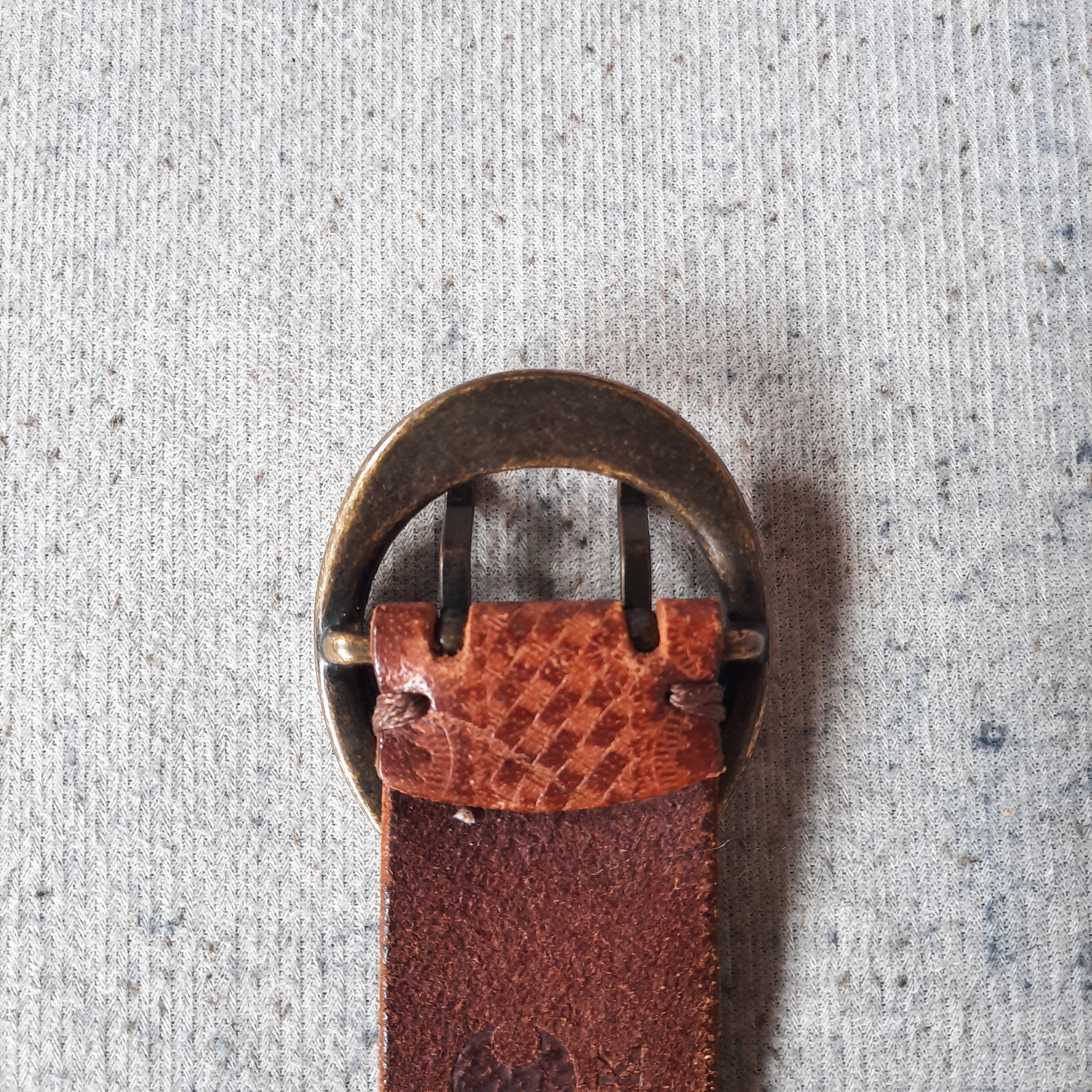 Takeo Kikuchi 🕸️ TK by takeo kikuchi solid brass punk rock leather belt Size ONE SIZE - 3 Thumbnail