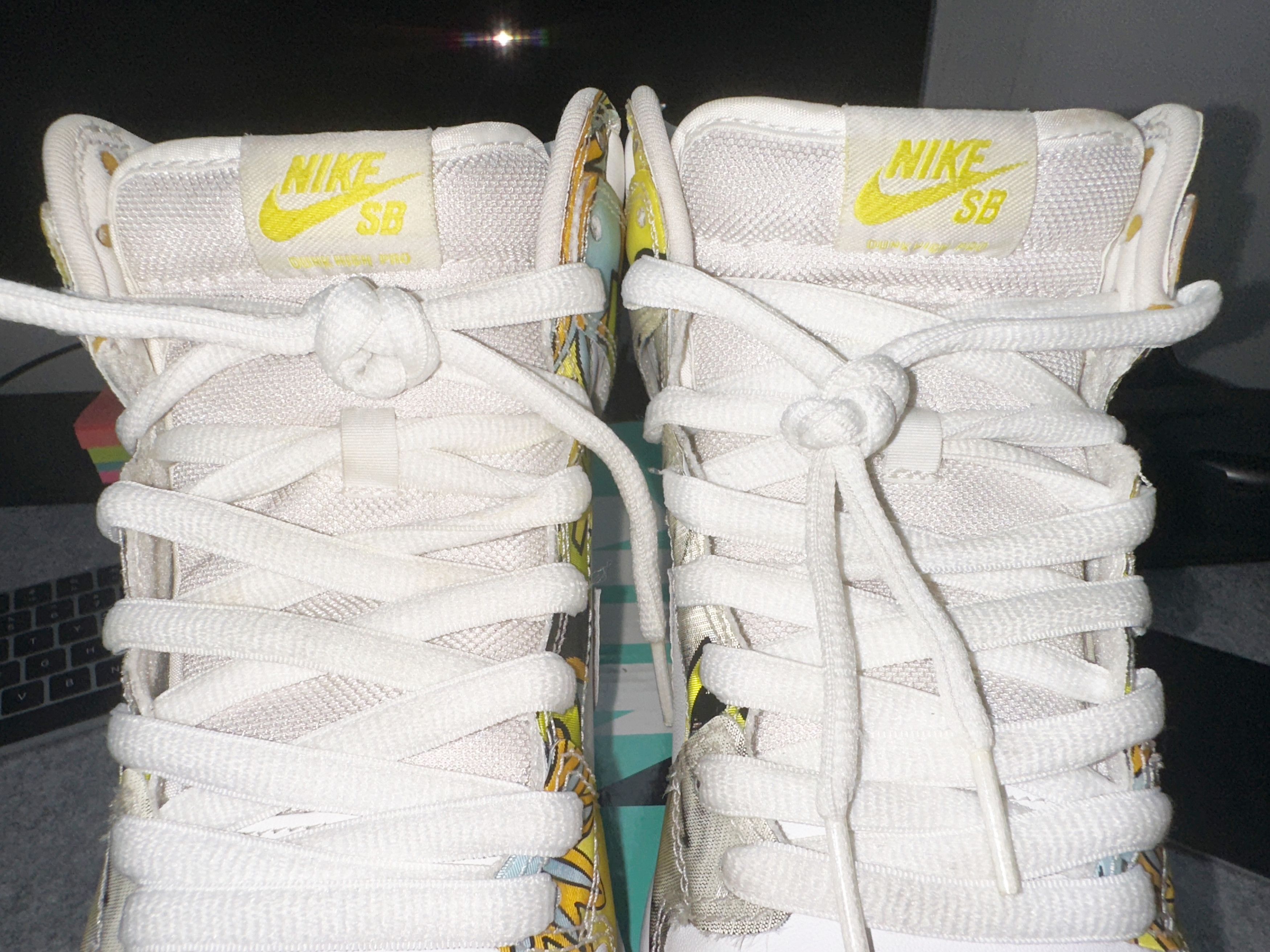 Nike Nike Dunk High PREMIUM SB QS 'DE LA SOUL' 2015 Size US 7 / EU 40 - 7 Thumbnail