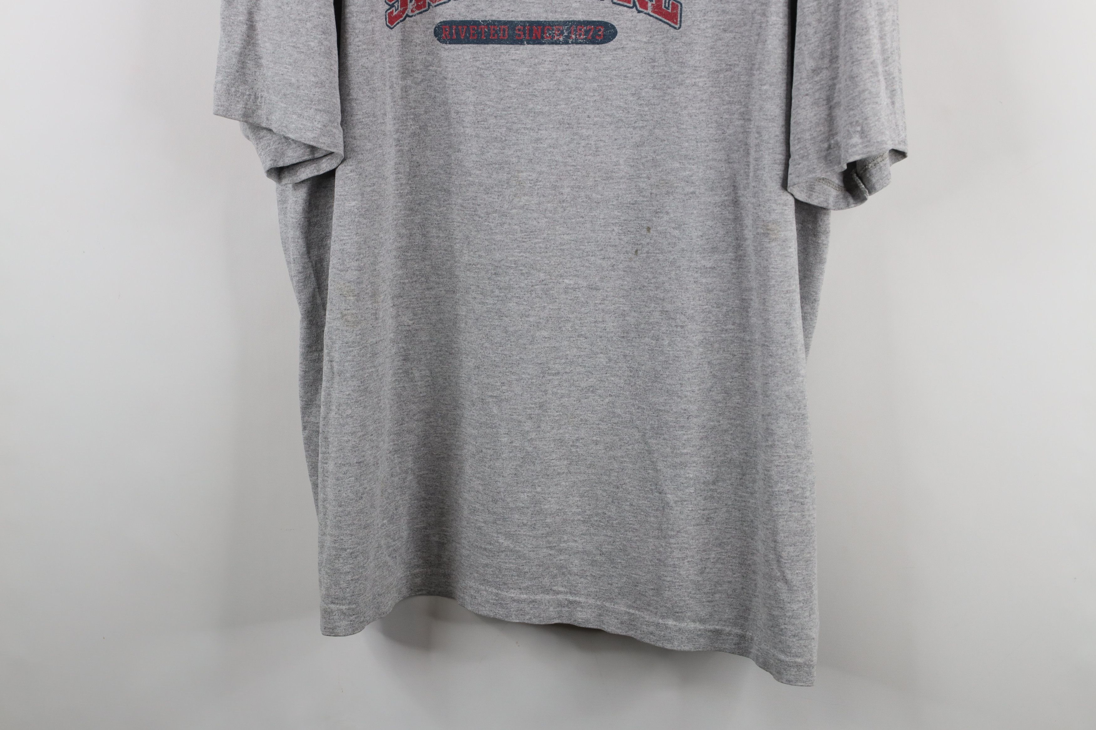Levi's × Vintage Vintage 90s Levis Spell Block Letter Short Sleeve T-Shirt Size US XXL / EU 58 / 5 - 3 Thumbnail