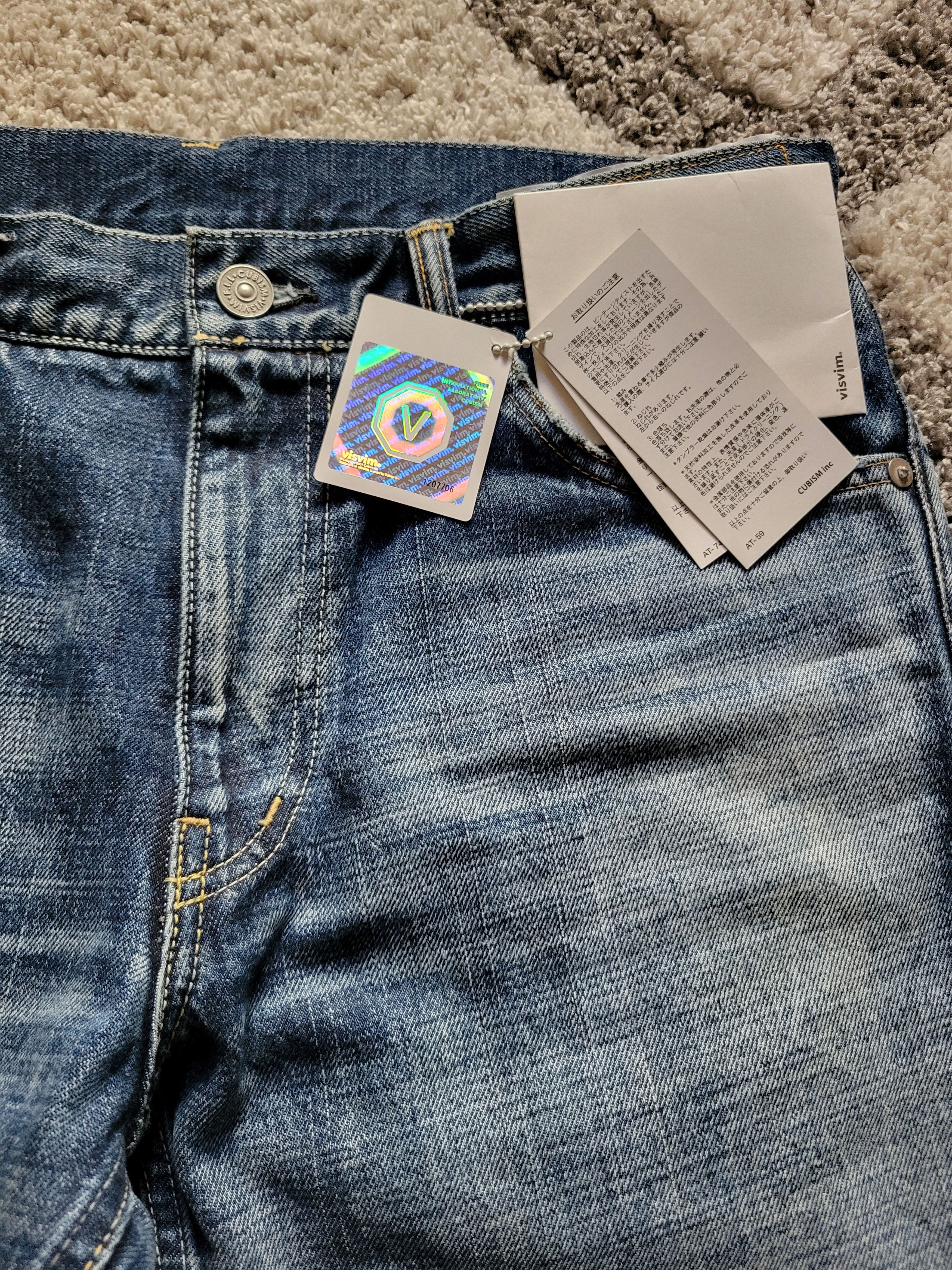 Visvim 03D20 Social Sculpture Denim Brand New Size US 32 / EU 48 - 7 Thumbnail