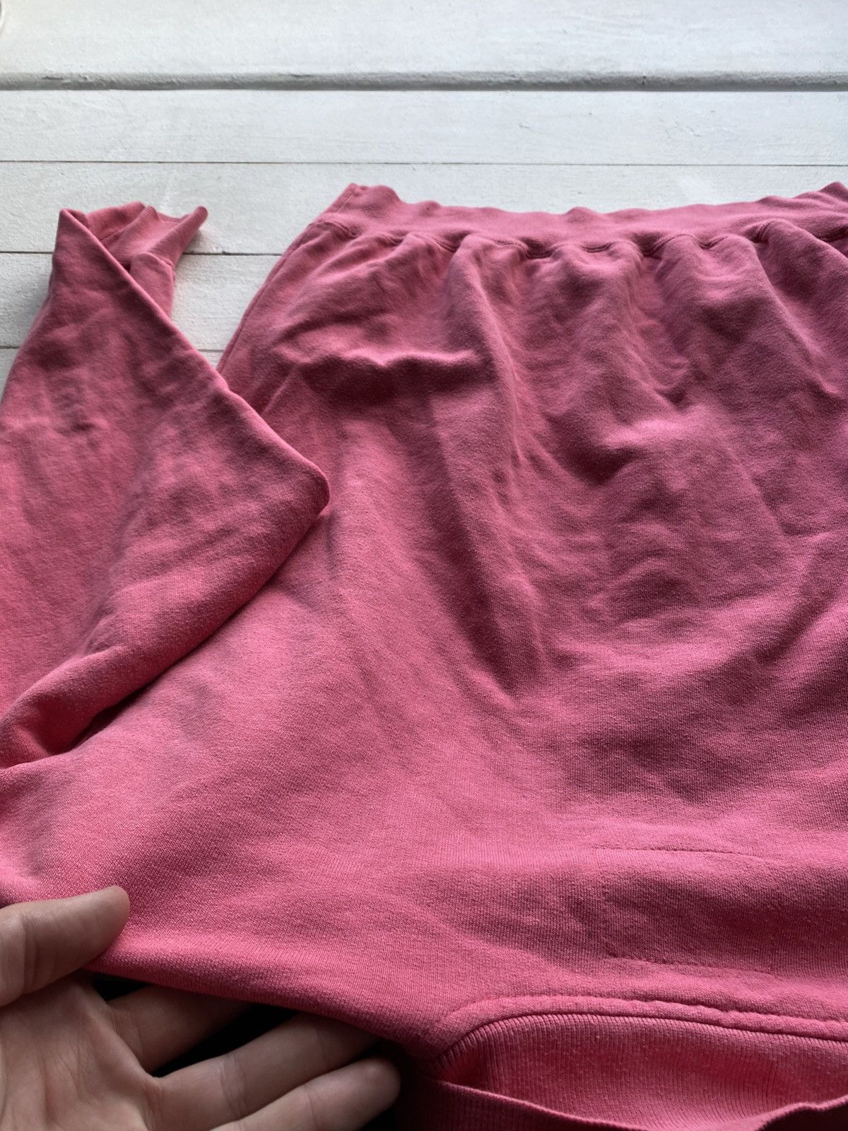 Champion × Vintage 🔥80s Champion Usa Know Now Pink Button Sweatshirt Mens Rare Size US L / EU 52-54 / 3 - 15 Thumbnail