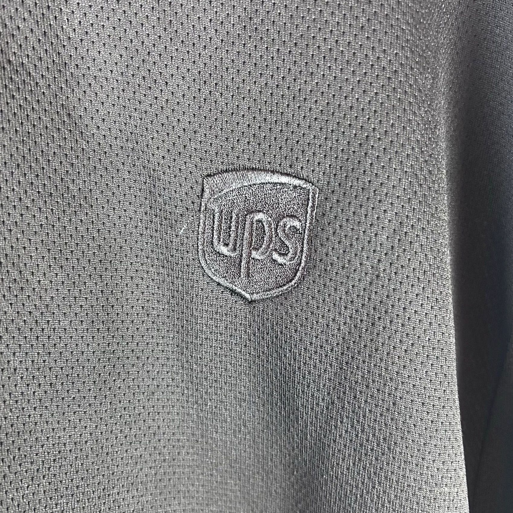Nike Nike Golf Light Jacket Men's XXL Black 1/4 Zip Mock Neck Company Logo UPS Logo Adventure Outdoor Golf Jacket Mens 2XL Black Nike Golf Light Jacket Size US XXL / EU 58 / 5 - 4 Thumbnail