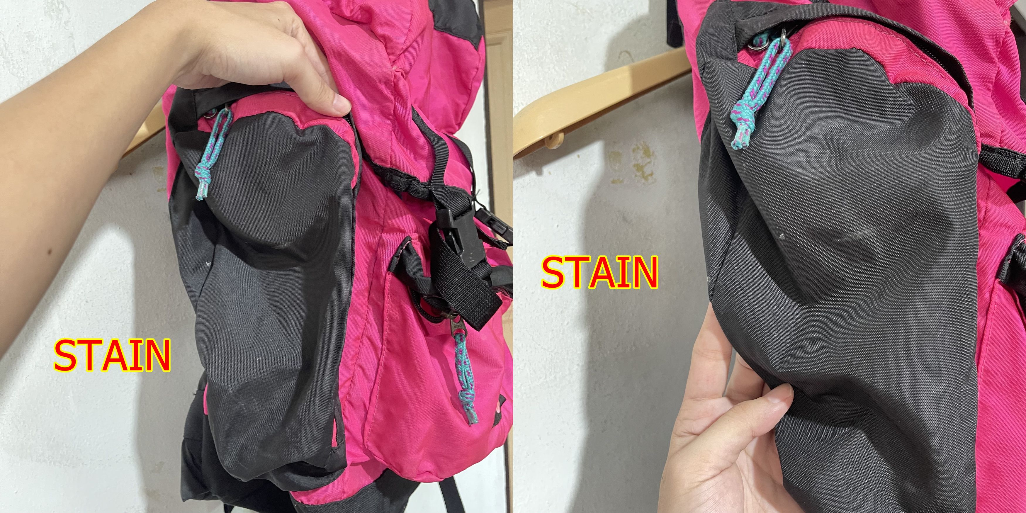 Nike ACG Vintage Nike ACG Backpack Pink Black Hiking Bag Size ONE SIZE - 6 Thumbnail