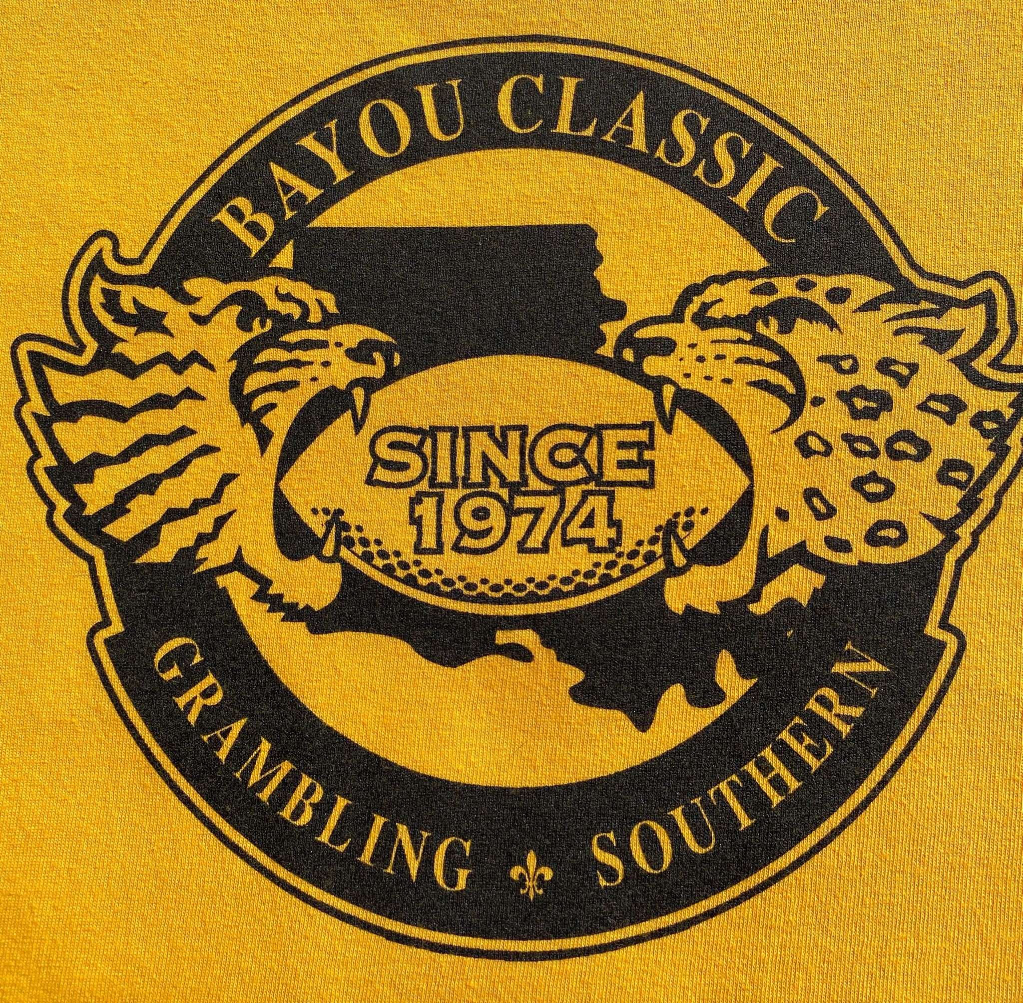 Gildan Y2K Bayou Classic Grambling Vs Southern T-Shirt Large Size US L / EU 52-54 / 3 - 6 Thumbnail