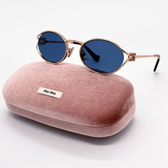 Miu Miu NEW MIU MIU MU52YS ZVF1V1 WOMEN SUNGLASSES SMU 52Y ZVF1V1 OV Size ONE SIZE - 1 Thumbnail
