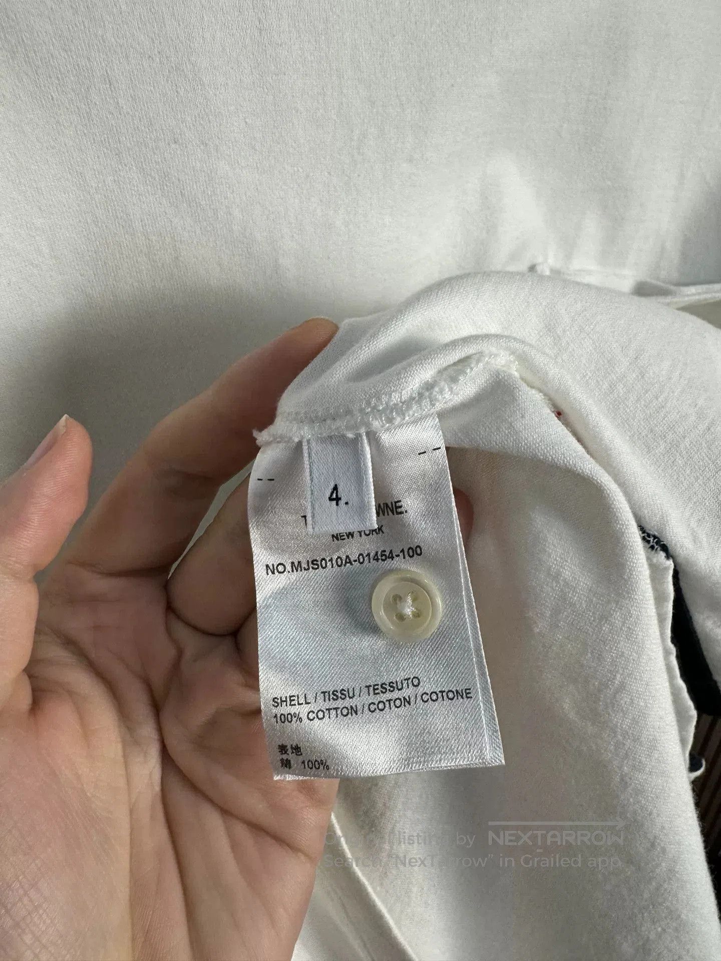 Thom Browne Thom Browne White Short. Size US XL / EU 56 / 4 - 4 Thumbnail