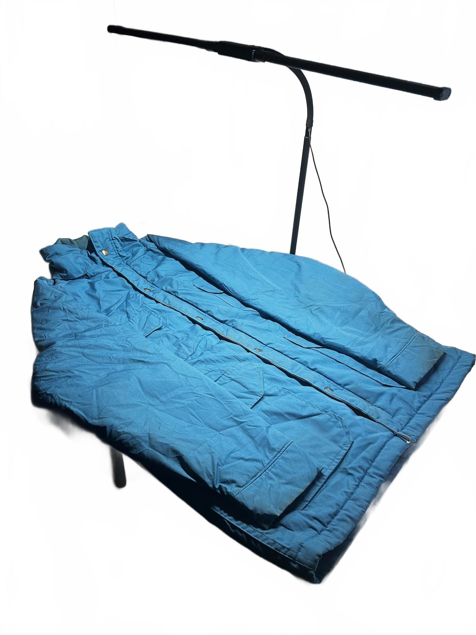 Woolrich Woolen Mills Stylish Blue Insulated Jacket with Pockets Size US M / EU 48-50 / 2 - 8 Thumbnail