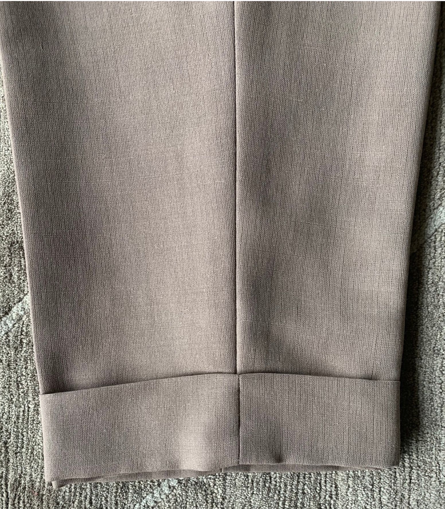 Dries Van Noten cropped, baggy wool pants Size US 32 / EU 48 - 6 Thumbnail