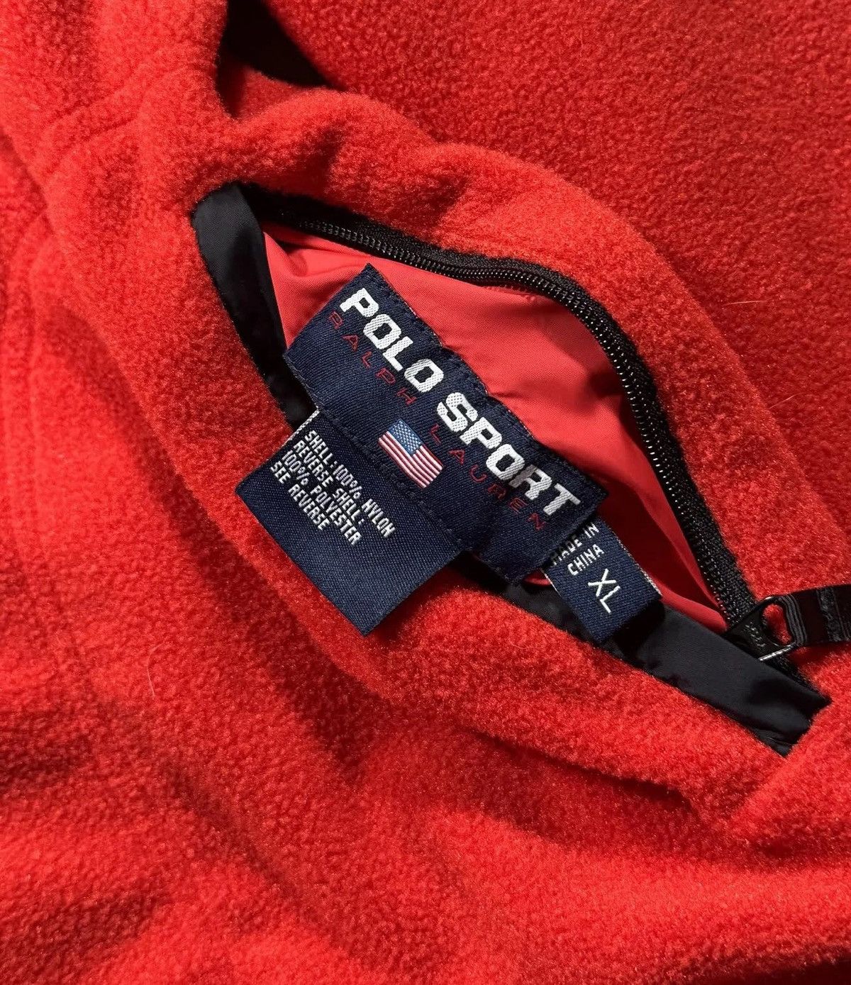 Polo Ralph Lauren Vintage Polo Sport Ralph Lauren Reversible Jacket (Size XL) Size US XL / EU 56 / 4 - 5 Thumbnail