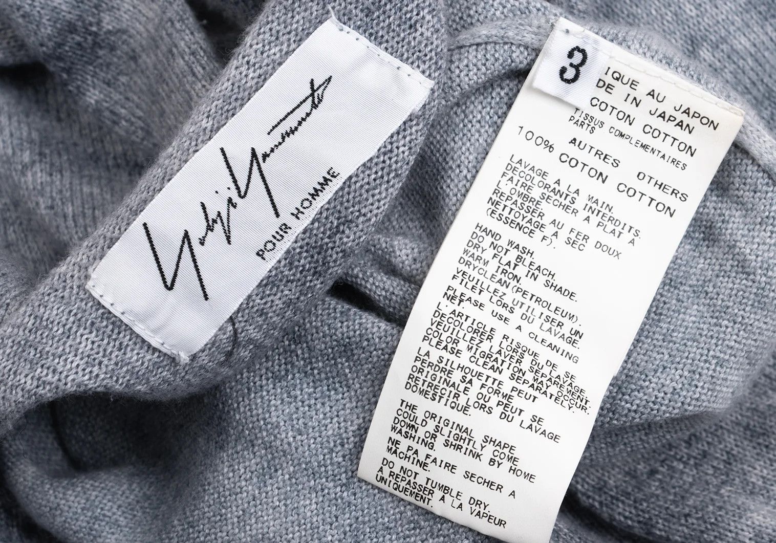 Yohji Yamamoto Yohji Yamamoto Elbow Transition Knit Sweater Size US M / EU 48-50 / 2 - 17 Thumbnail