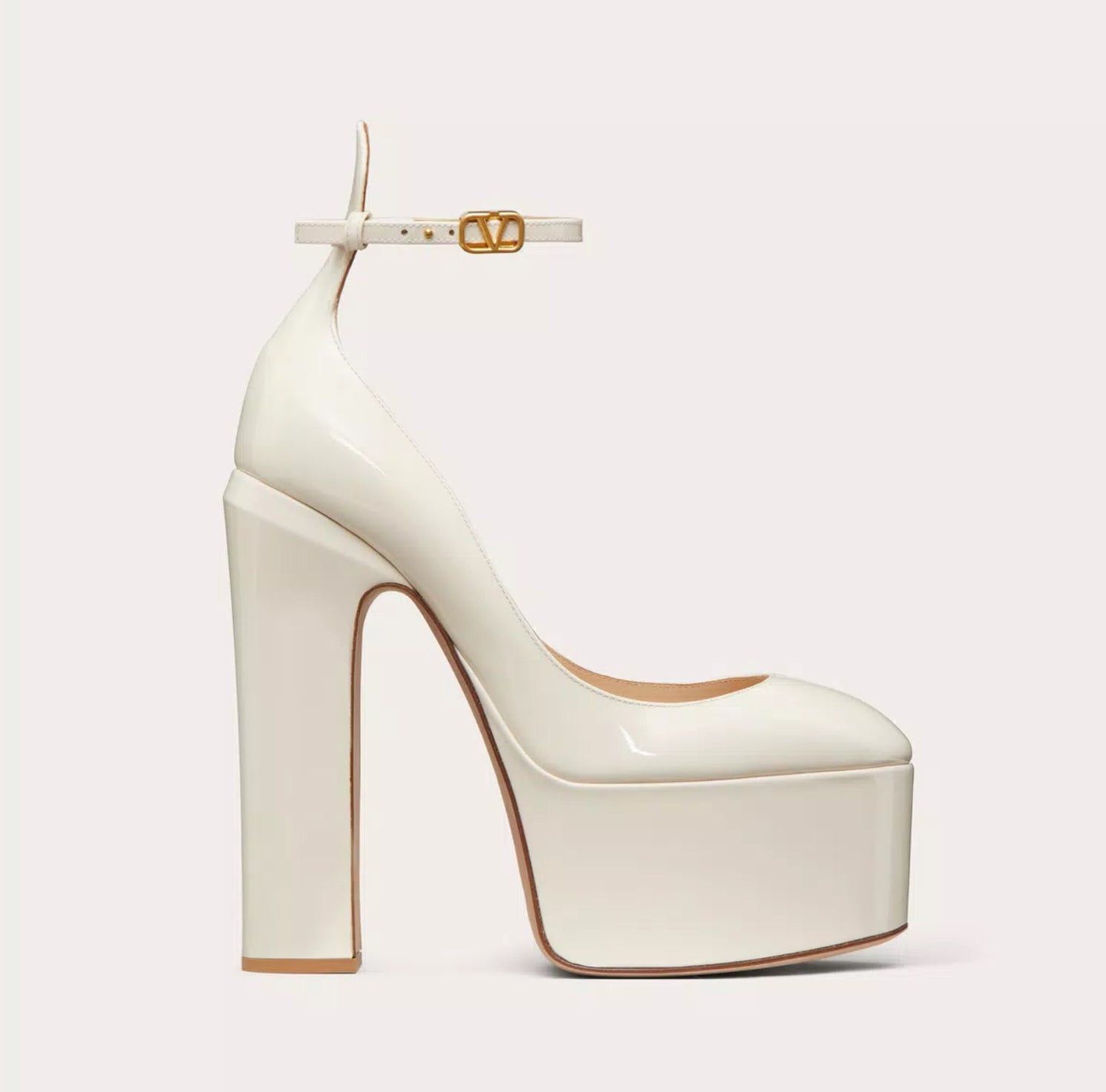 Valentino Tan-Go 155mm Platform Pumps SIZE 40.5