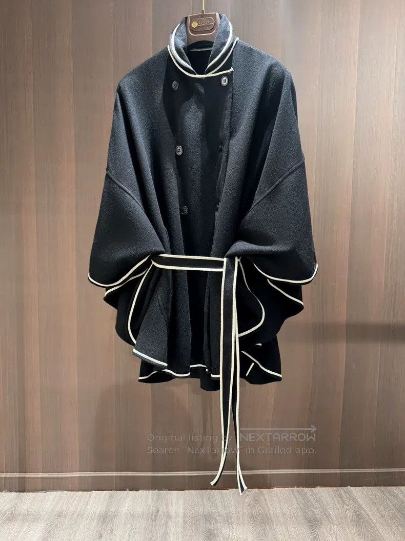 Valentino Valentino Wool cape coat Size M / US 6-8 / IT 42-44 - 3 Thumbnail