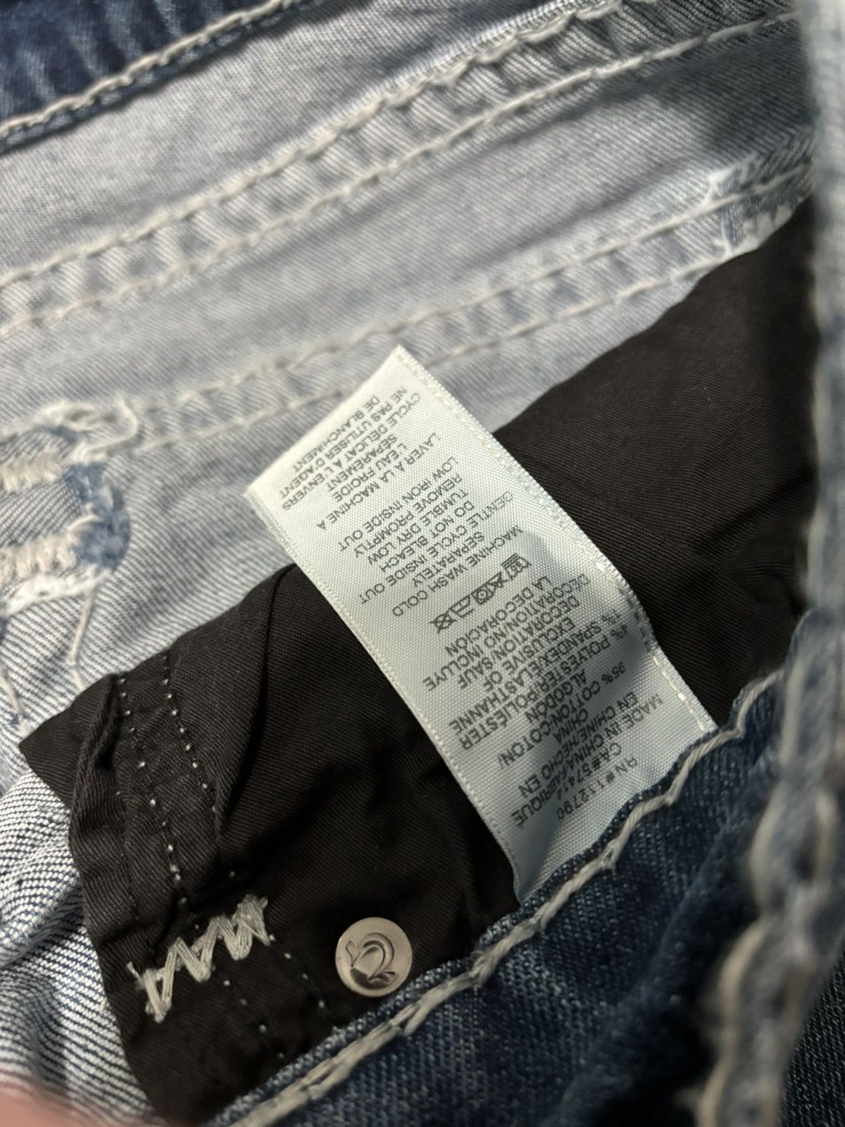 True Religion True Religion Rocco Relaxed Skinny Fit Jeans Size US 40 / EU 56 - 7 Thumbnail