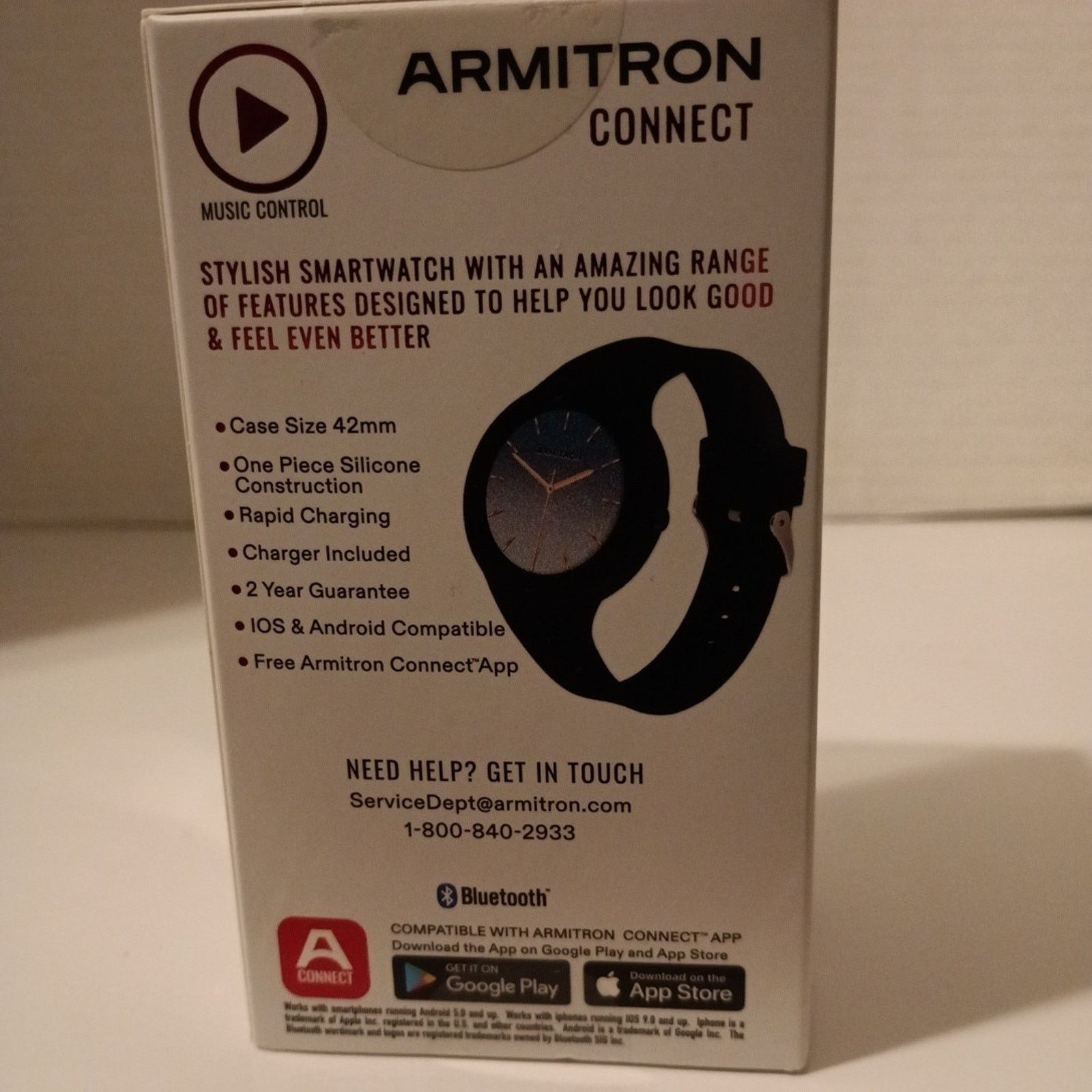Other Armitron Connect Wave 42mm Smartwatch Full Touchscreen IP68 Size ONE SIZE - 3 Thumbnail