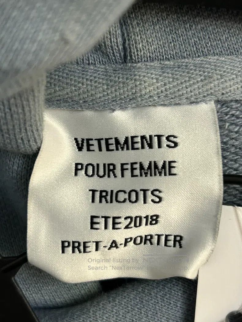 Vetements VETEMENTS Blue unicorn Size US M / EU 48-50 / 2 - 4 Thumbnail