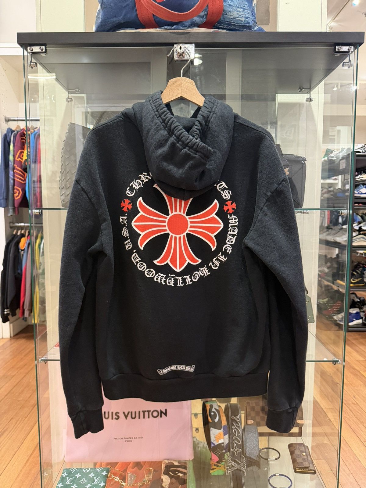 Chrome Hearts Chrome Hearts Made In Hollywood Plus Cross Hoodie Size US XS / EU 42 / 0 - 2 Thumbnail