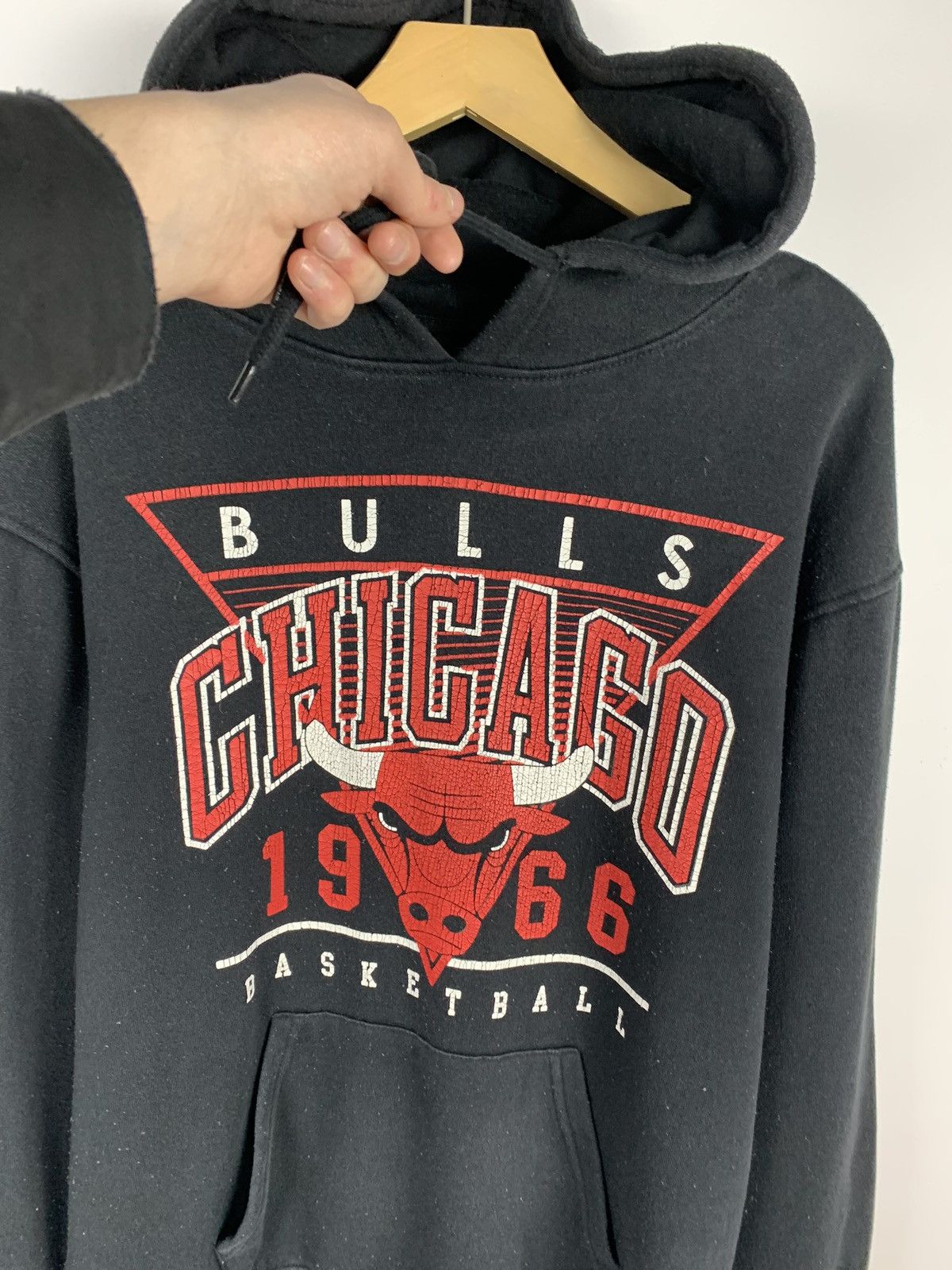 NBA Chicago Bulls NBA Hoodie Basketball UNK Size M Y2K Black Size US M / EU 48-50 / 2 - 5 Thumbnail