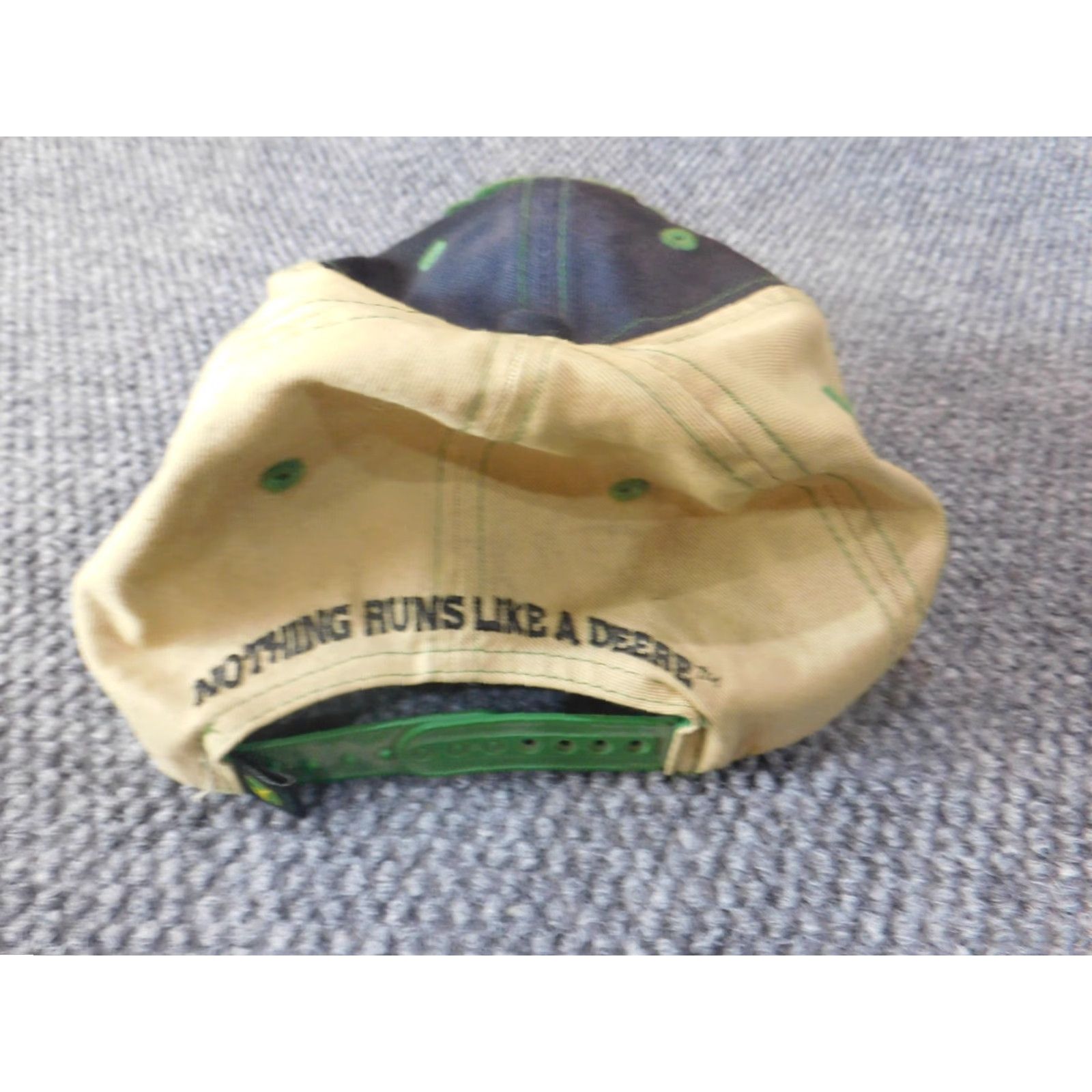 John Deere **John Deere Green Mens Classic Cotton Snapback Hat** User: John Deere Green Mens Classic Vintage Cotton Snapback Hat Size ONE SIZE - 6 Thumbnail