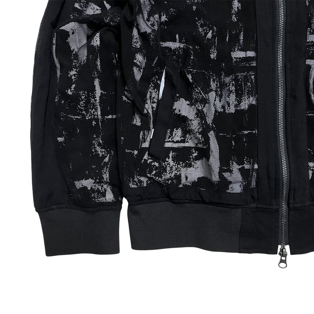 Hysteric Glamour Japanese Semanticdesign Two Layer Bomber Jacket Black Punk Size US M / EU 48-50 / 2 - 2 Thumbnail