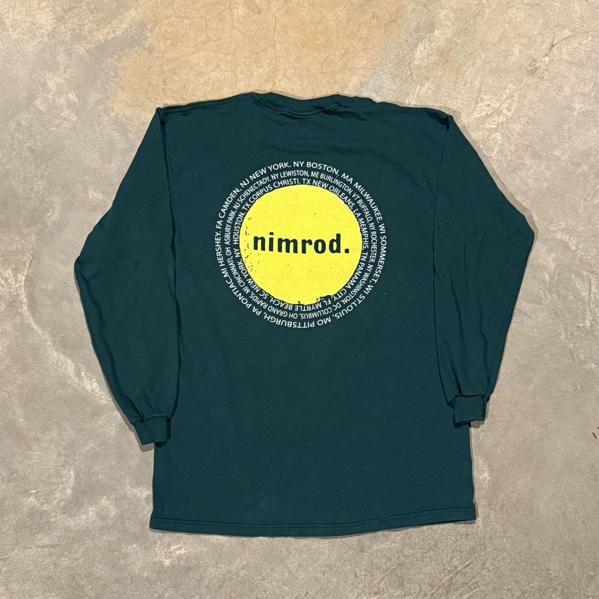 Vintage Vtg 1998 Green Day Nimrod US Tour Tee Band Punk Rock Grunge Size US L / EU 52-54 / 3 - 5 Thumbnail
