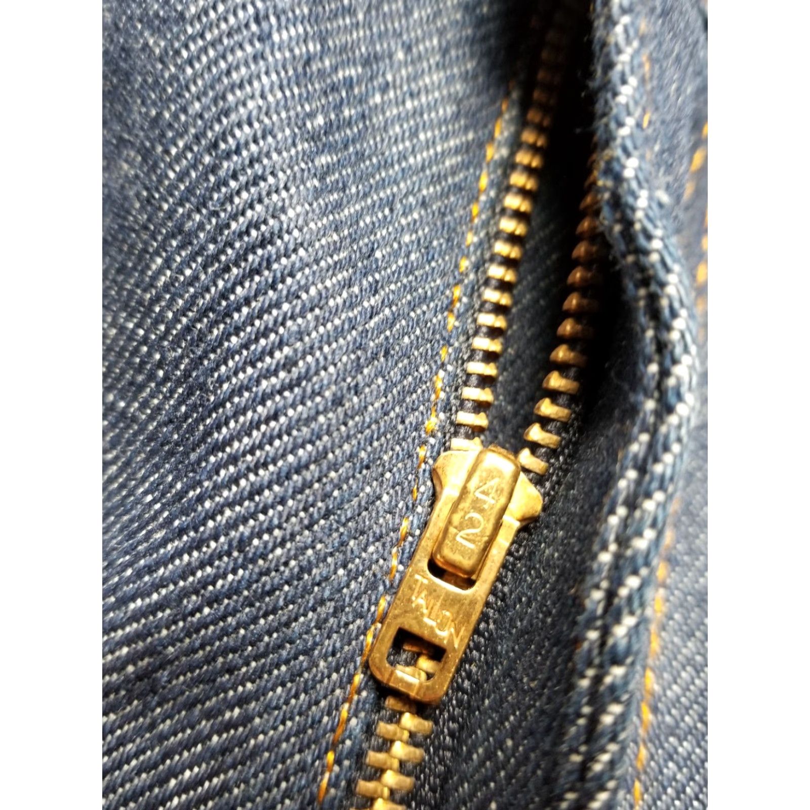 Levi's VINTAGE Levi's Big Bell Blue Jeans USA 36x30 1981 Orange tag Hippie Rock Jeans Mens Size US 36 / EU 52 - 5 Thumbnail