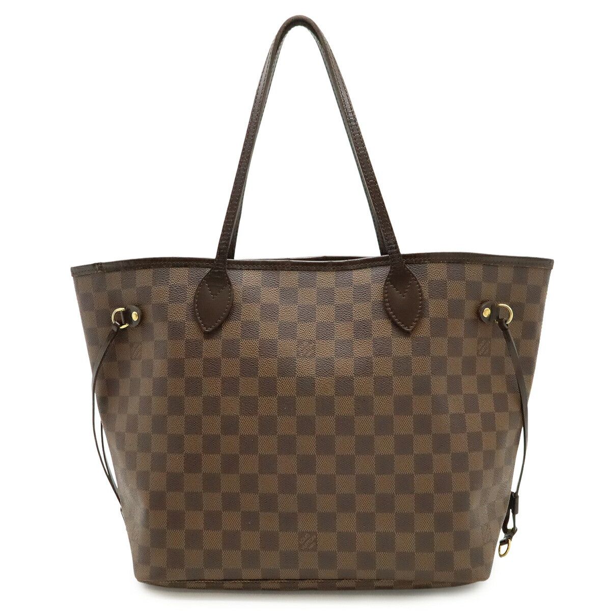 Louis Vuitton Louis Vuitton Louis Vuitton Neverfull MM Damier Canvas Tote Bag Textile Tote Bag N51105 DUTY FREE for USA Size ONE SIZE - 1 Thumbnail