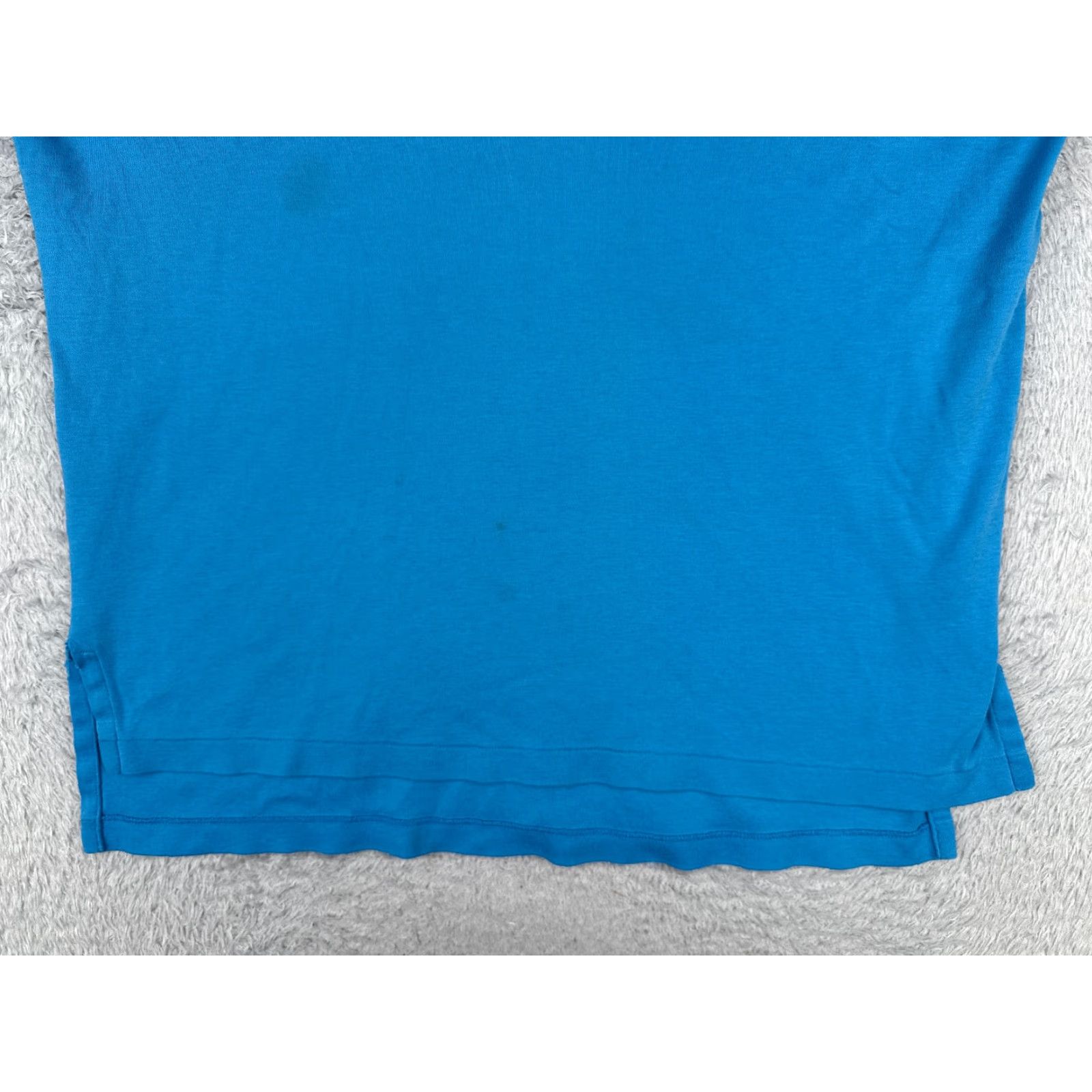 Ralph Lauren VINTAGE Polo Ralph Lauren Shirt Mens Large Blue 100% Cotton Knit Polo Shirt All Seasons Relaxed Regular Mens Blue Polo 40in Chest 28in Length Size US L / EU 52-54 / 3 - 5 Thumbnail