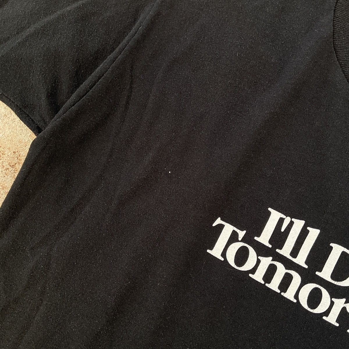 Vintage Vintage 90s I’ll Do It Tomorrow Comedy Parody Shirt Size US XL / EU 56 / 4 - 3 Thumbnail
