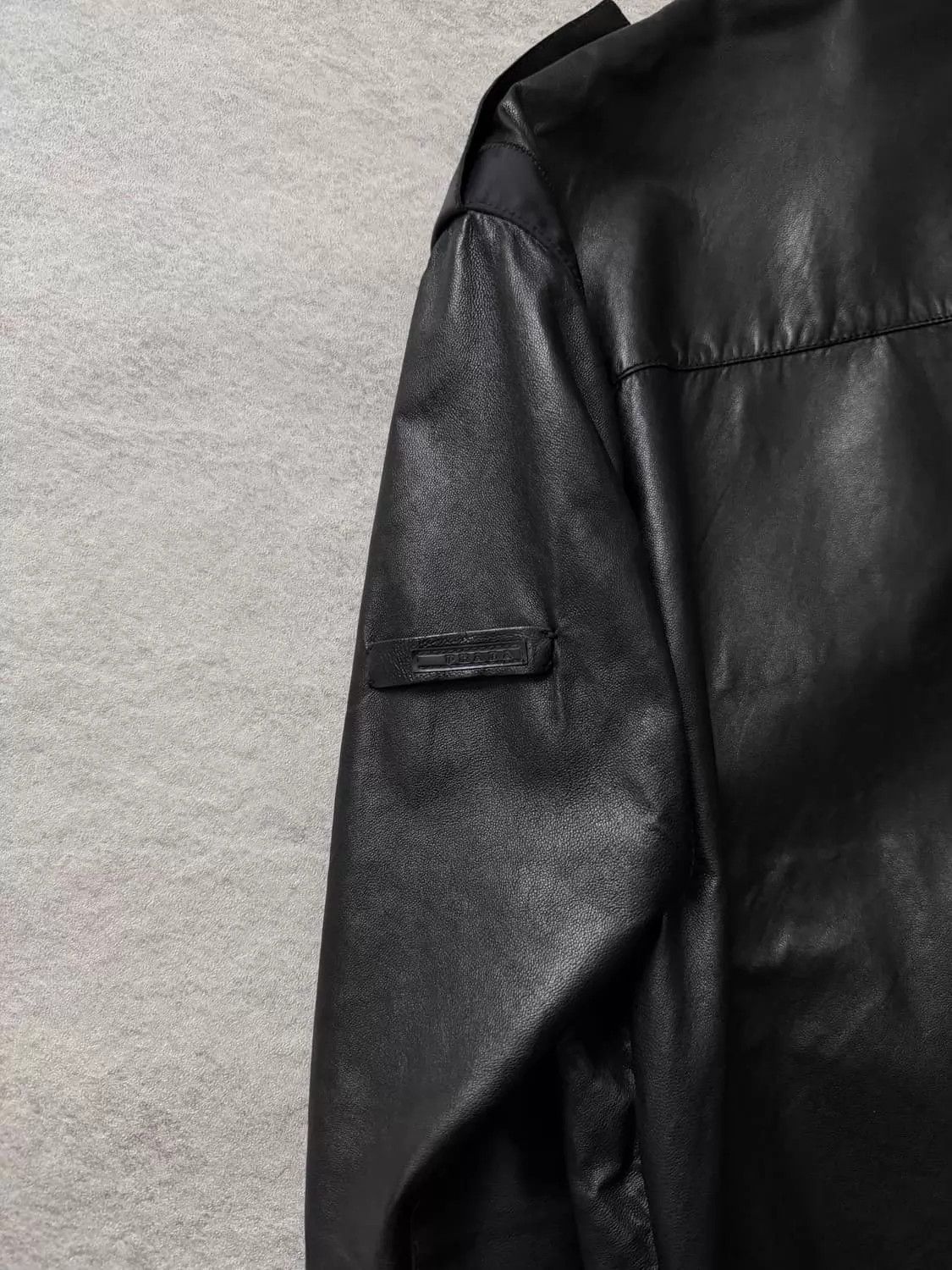 Prada PRADA SPORT 00s Vintage Archive Leather Jacket Unisex RIRI Size US M / EU 48-50 / 2 - 4 Thumbnail