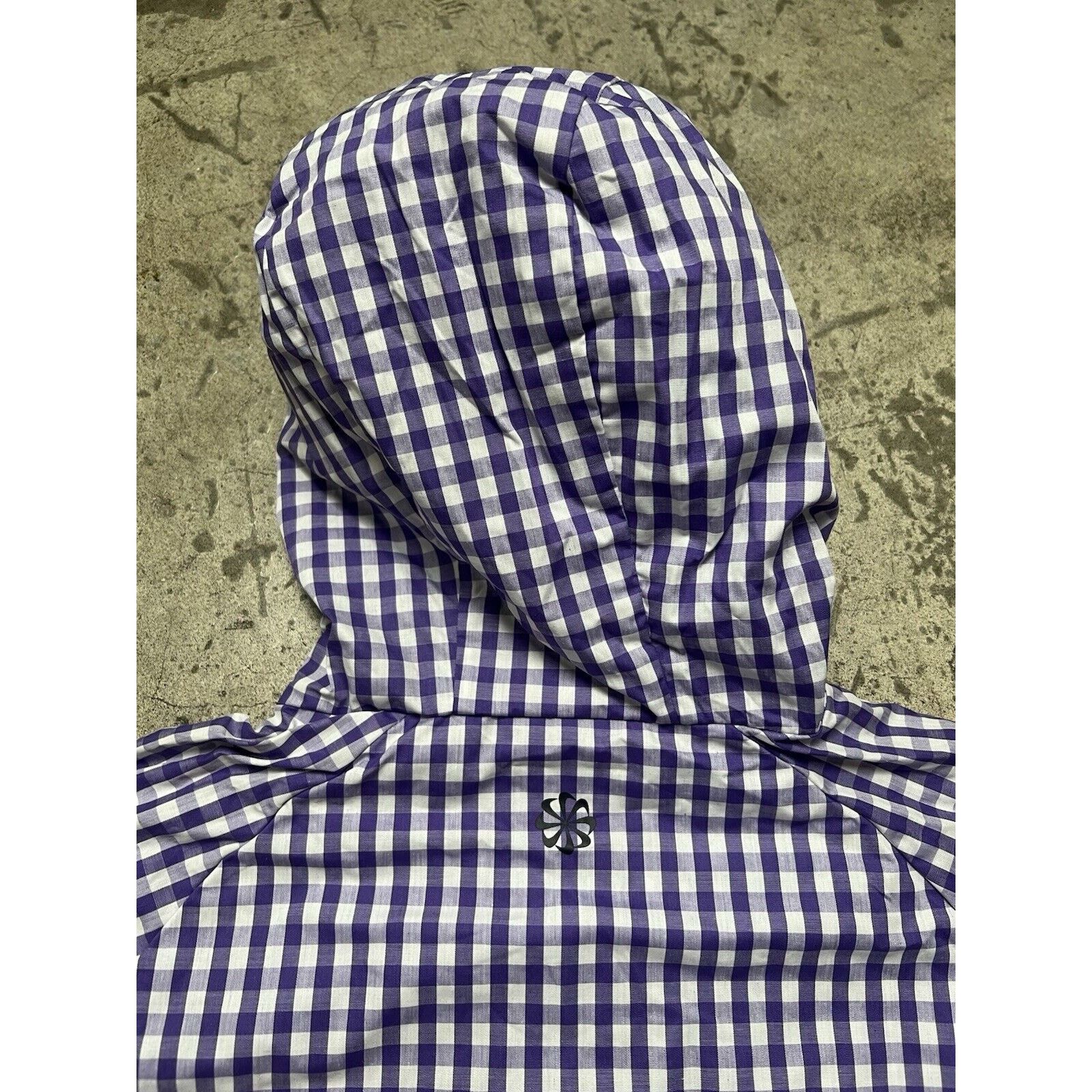 Nike Nike NSW Purple Gingham Parka Men’s Size M NWT 376831-545 Size M / US 6-8 / IT 42-44 - 9 Thumbnail