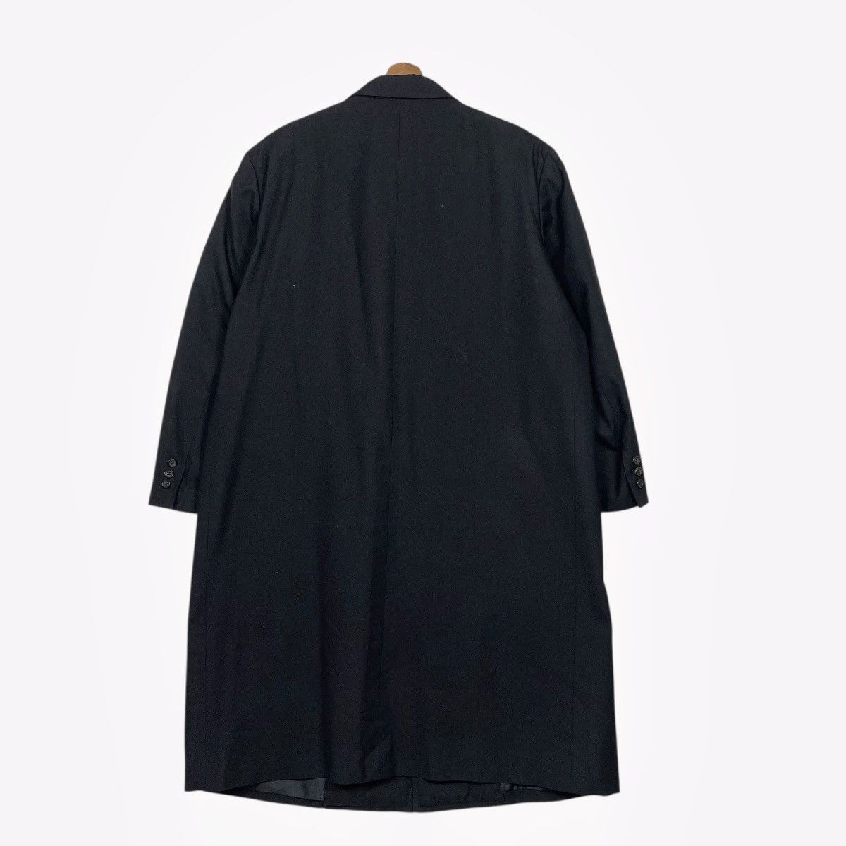 Comme des Garcons Homme Deux Vtg AD1988 Comme Des Garcons Homme Deux Wool Overcoat Size US M / EU 48-50 / 2 - 8 Thumbnail