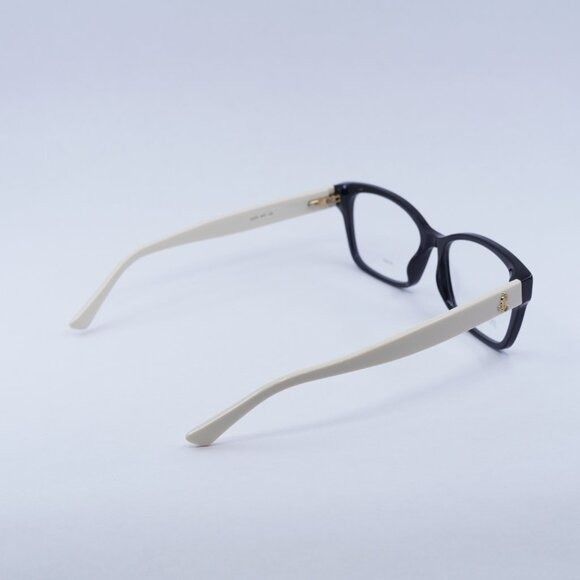 Jimmy Choo Jimmy Choo JC270 09HT 00 Eyeglasses Black/Ivory 53mm Frame Size ONE SIZE - 6 Thumbnail