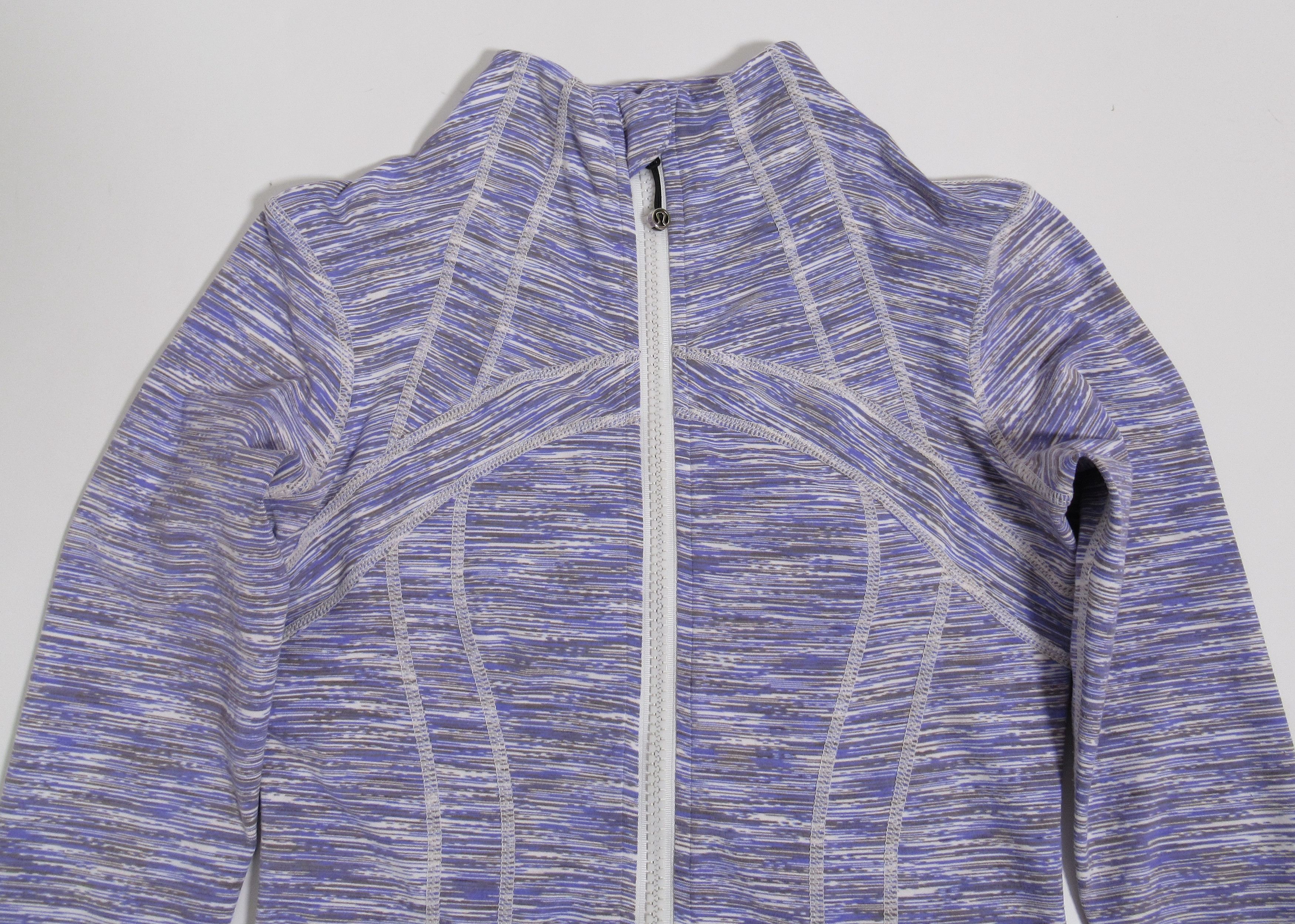 Lululemon Lululemon Women's Define Jacket Space Dye Lavender Luon Size S / US 4 / IT 40 - 2 Thumbnail