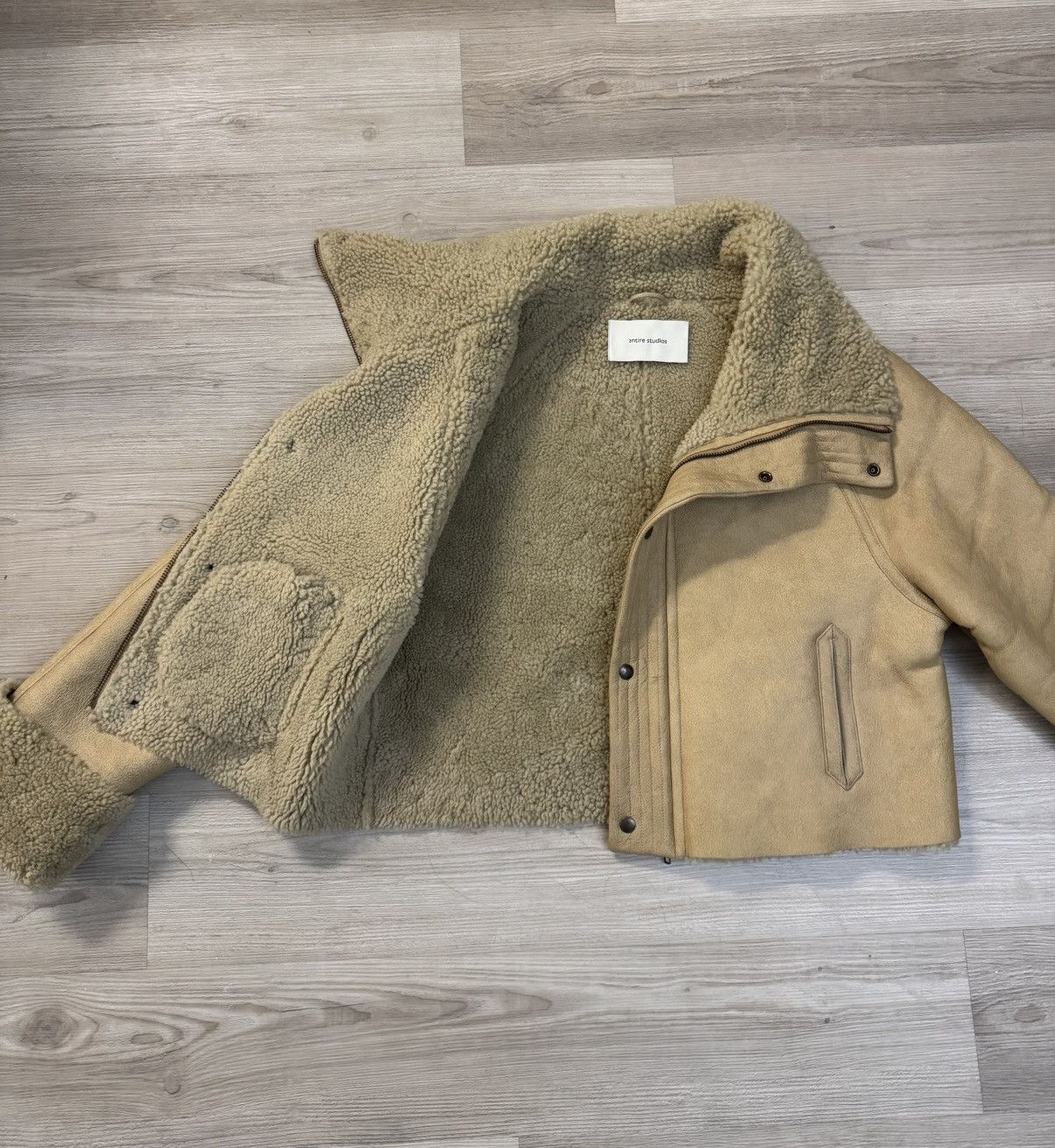Entire Studios Entire Studios Shearling Jacket Size US L / EU 52-54 / 3 - 3 Thumbnail