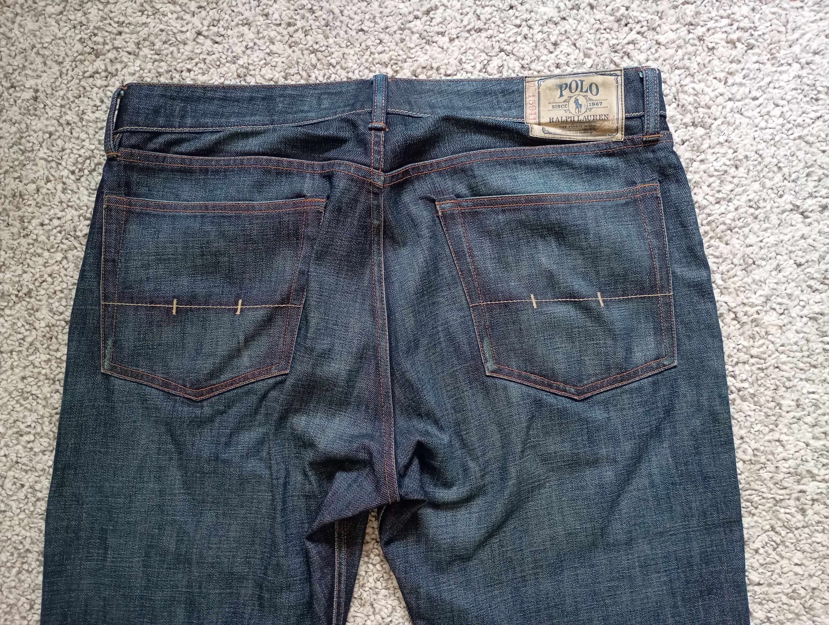 Polo Ralph Lauren × Vintage Polo Ralph Lauren Straight Authentic Dungaree Jeans 36x34 Size US 36 / EU 52 - 8 Thumbnail