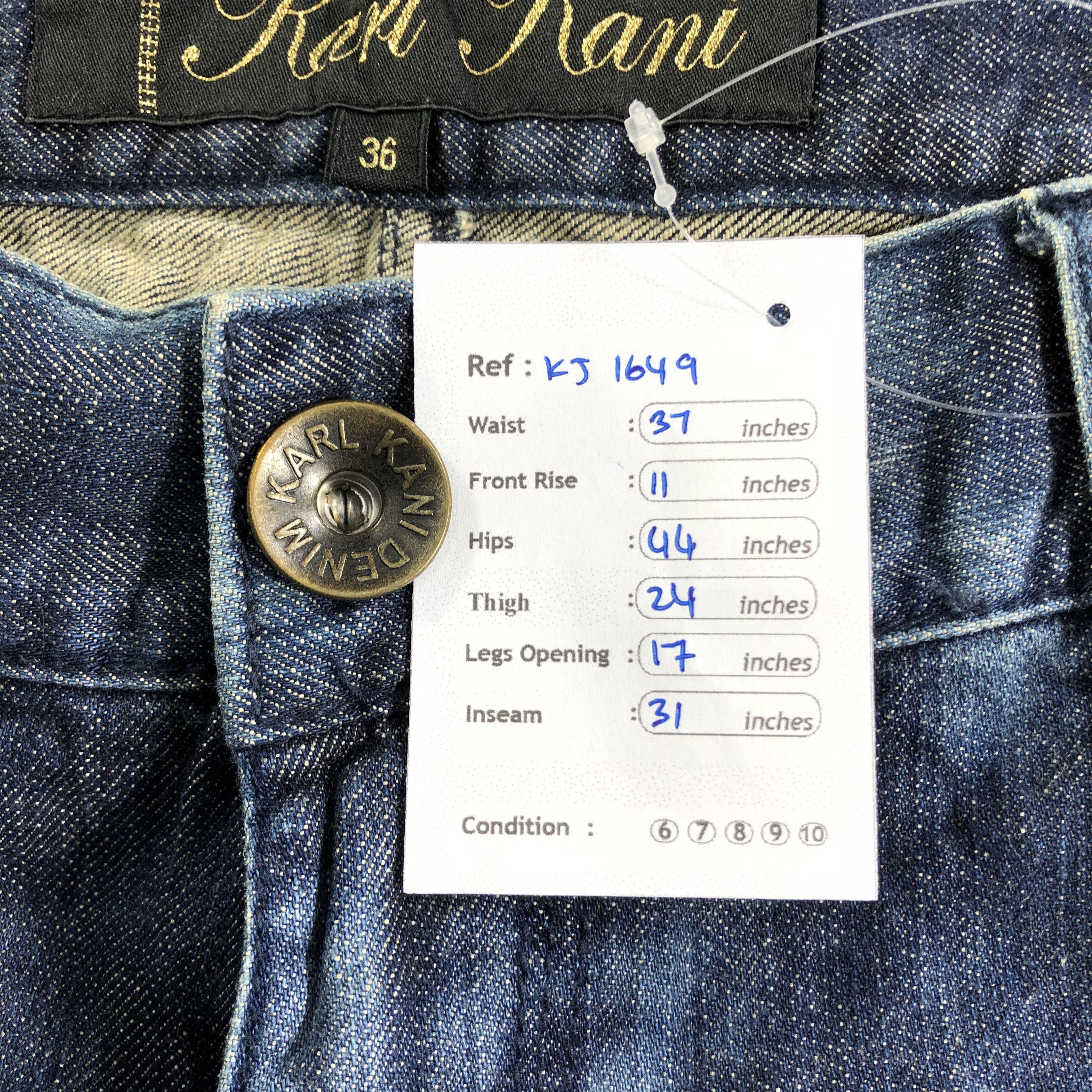 Karl Kani Karl Kani Jeans Acid Wash Denim KJ1649 Size US 36 / EU 52 - 12 Thumbnail